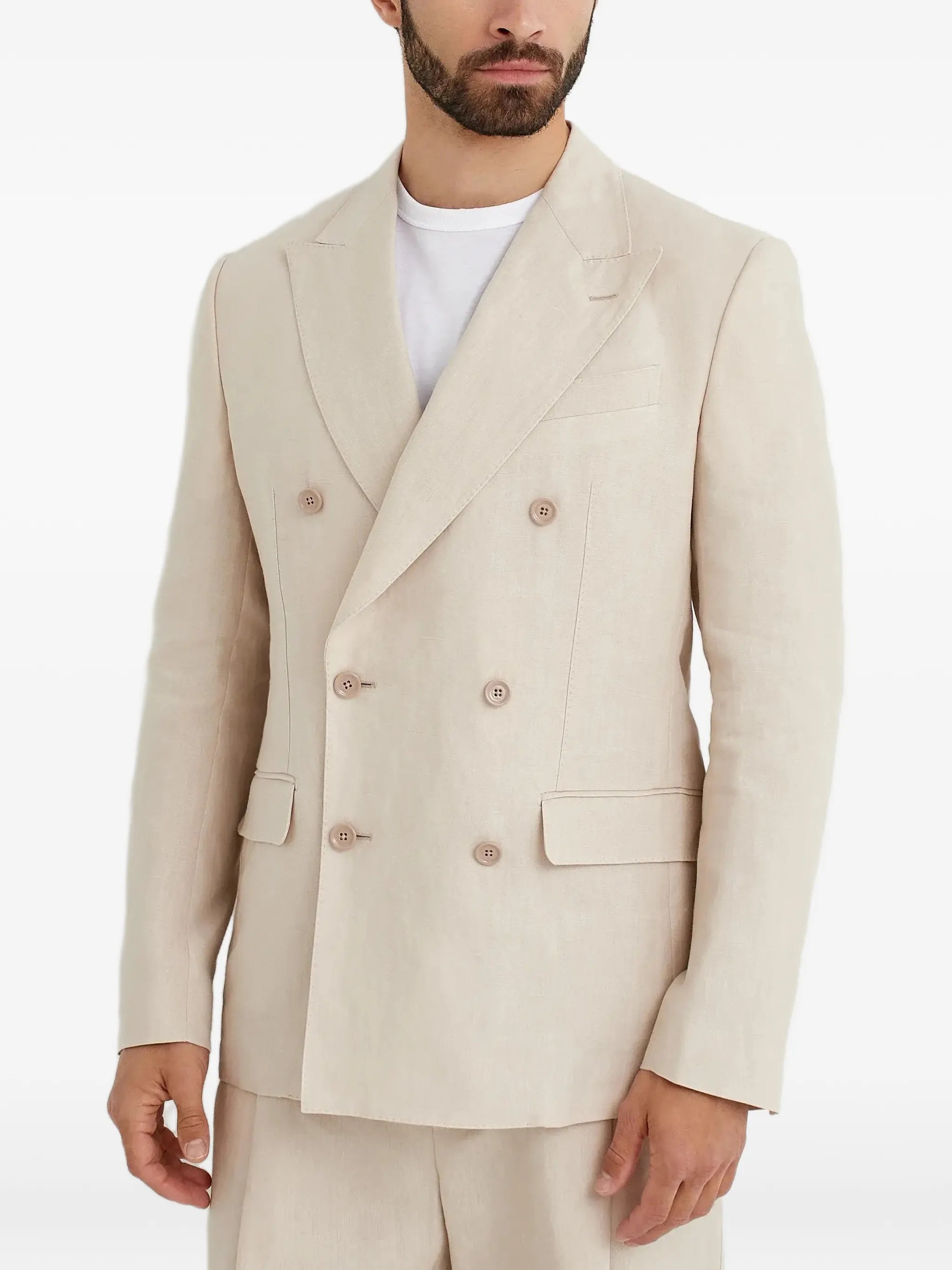 double-breasted blazer