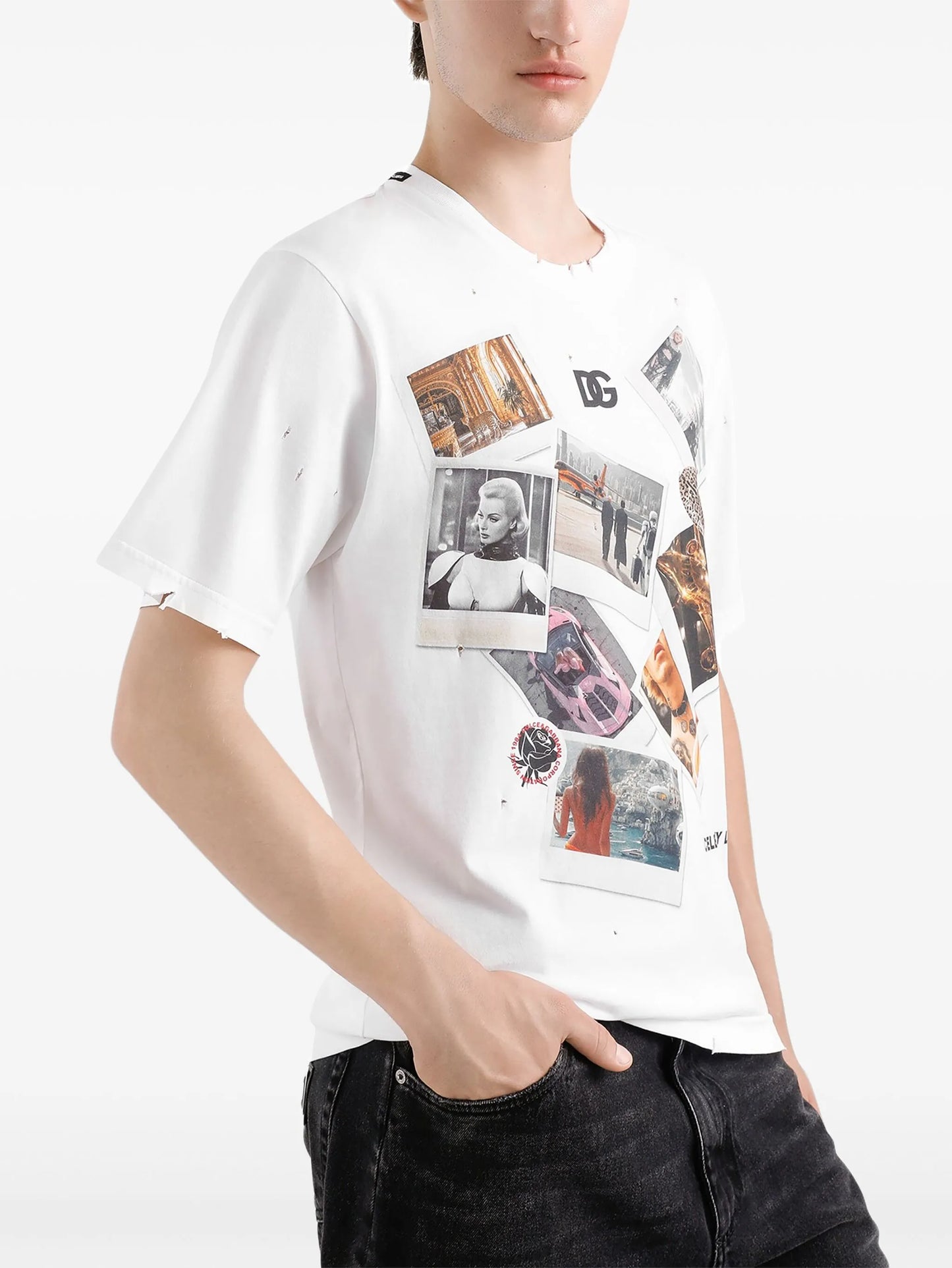 photograph-print t-shirt