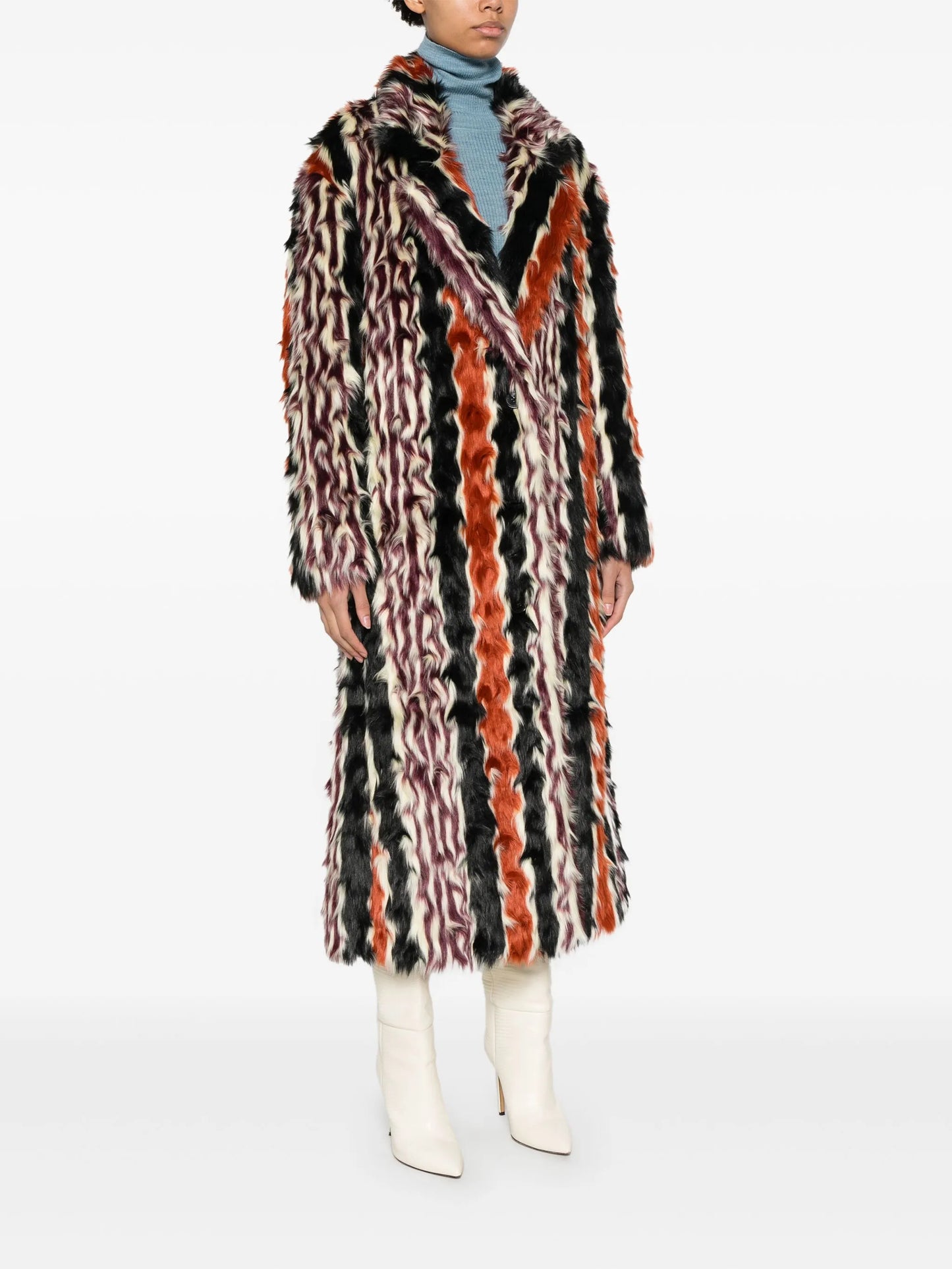 striped coat