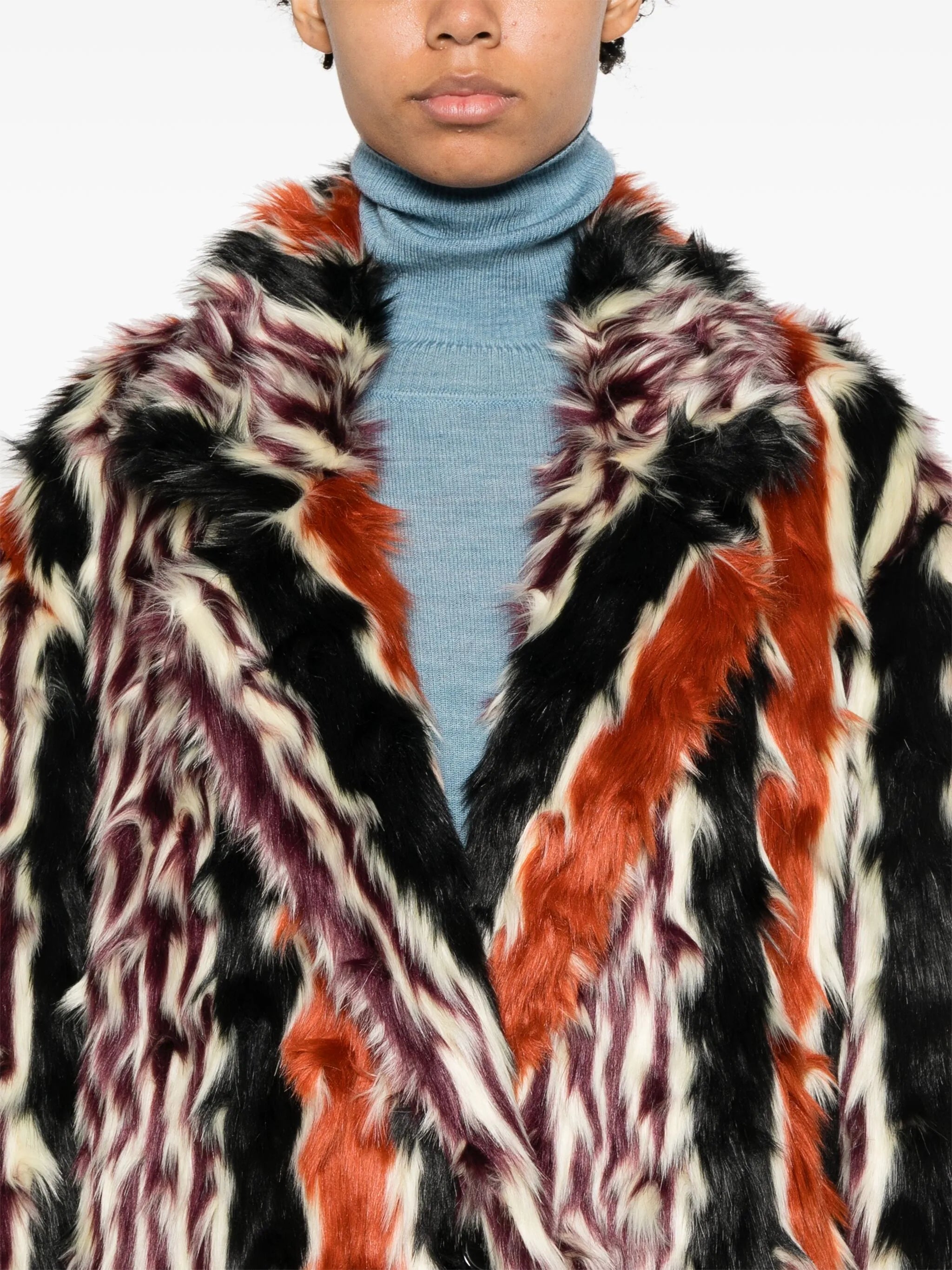 striped coat