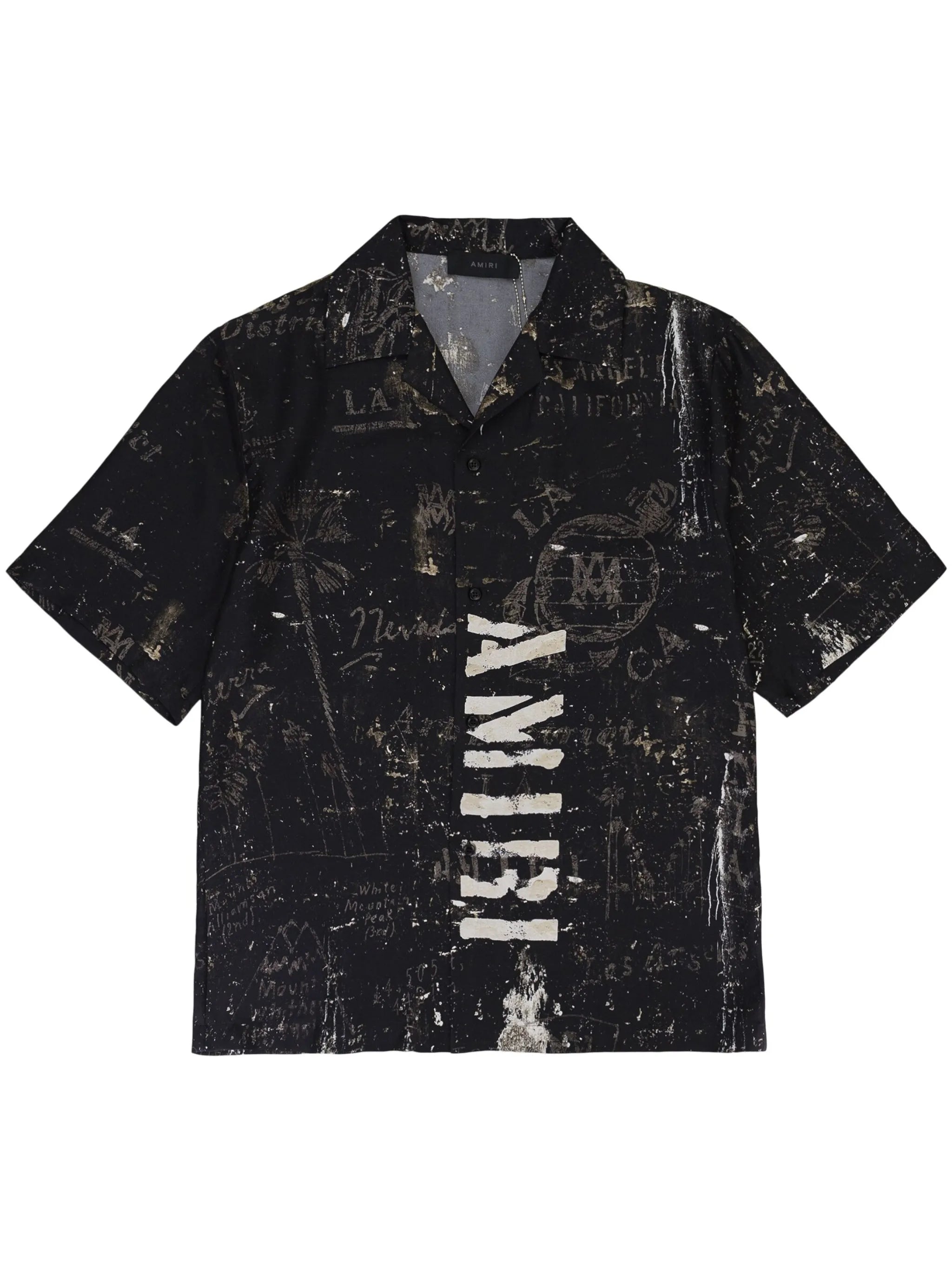 logo-print shirt