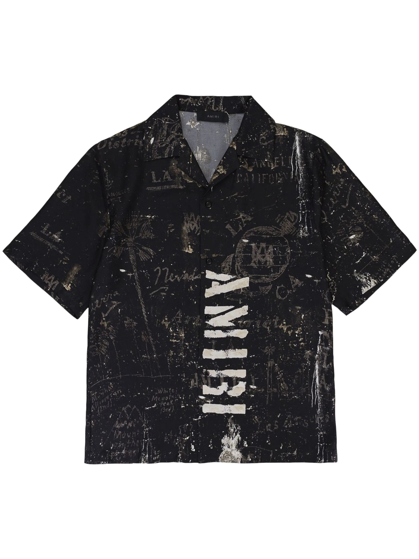 logo-print shirt