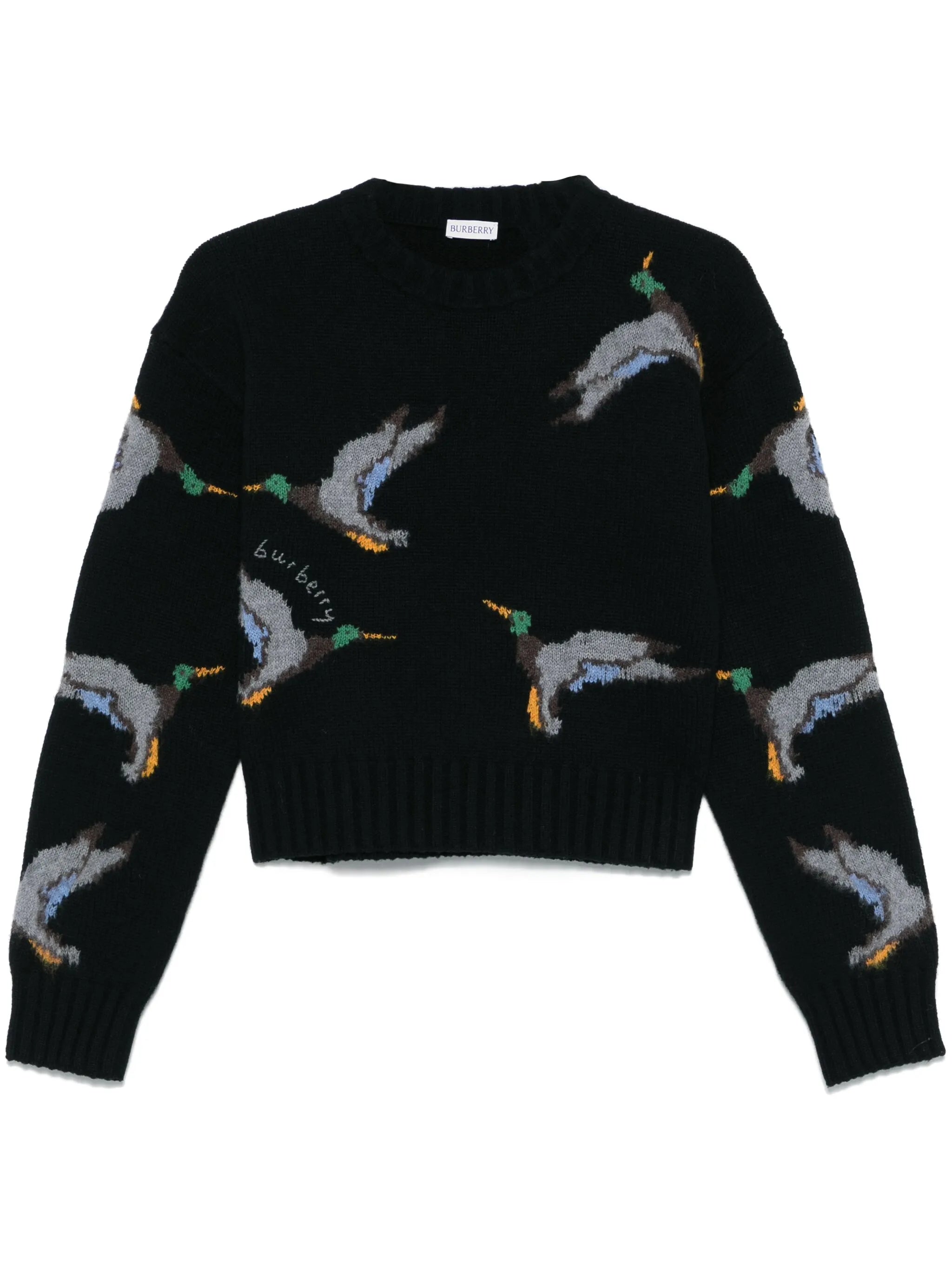 duck-jacquard  sweater