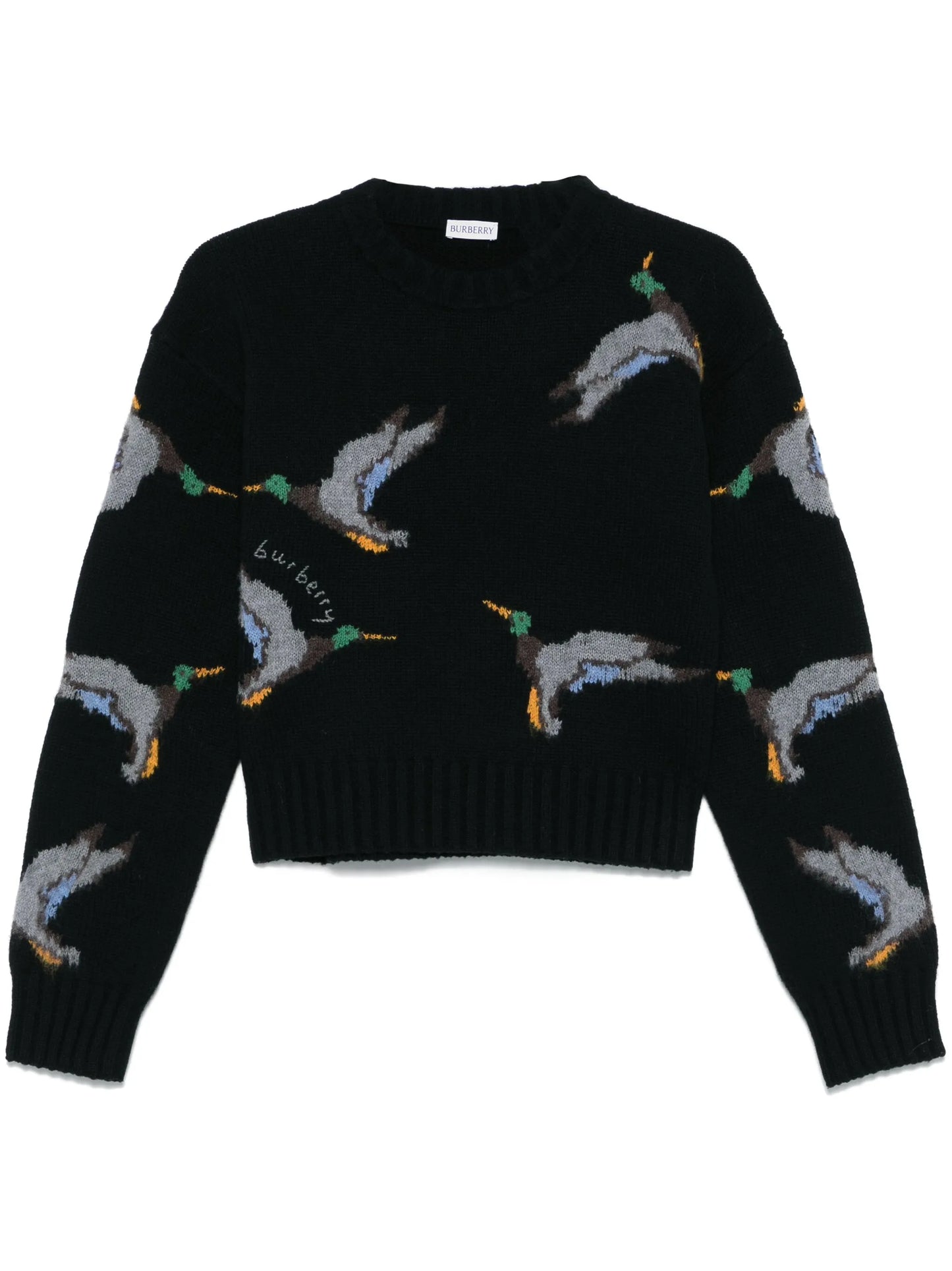 duck-jacquard  sweater