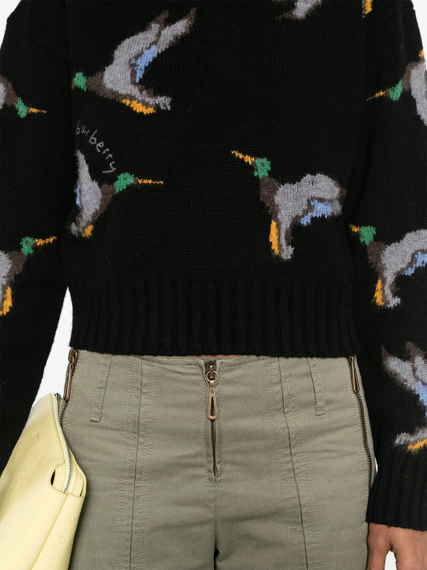 duck-jacquard  sweater