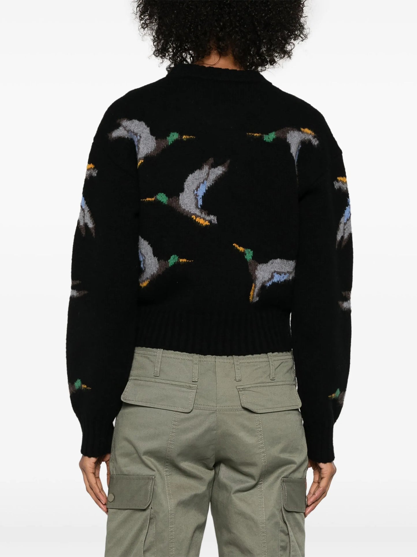 duck-jacquard  sweater