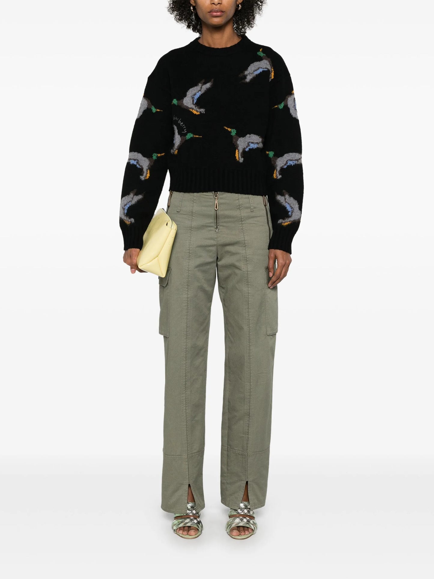 duck-jacquard  sweater