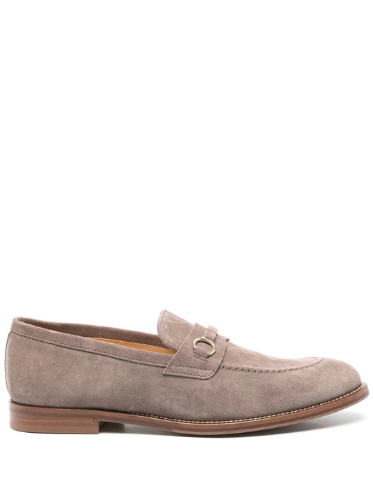 suede loafers