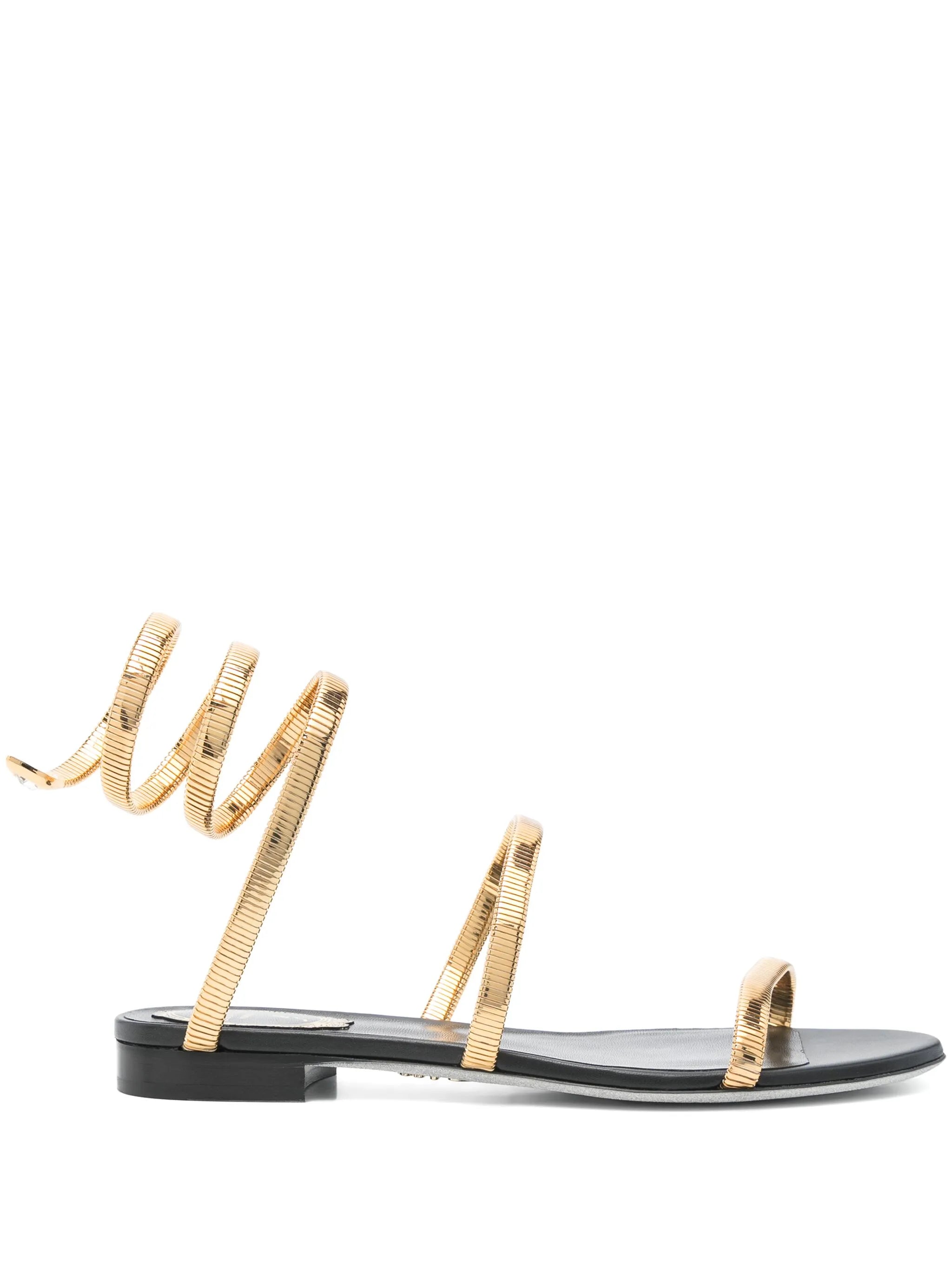 snake chain sandals