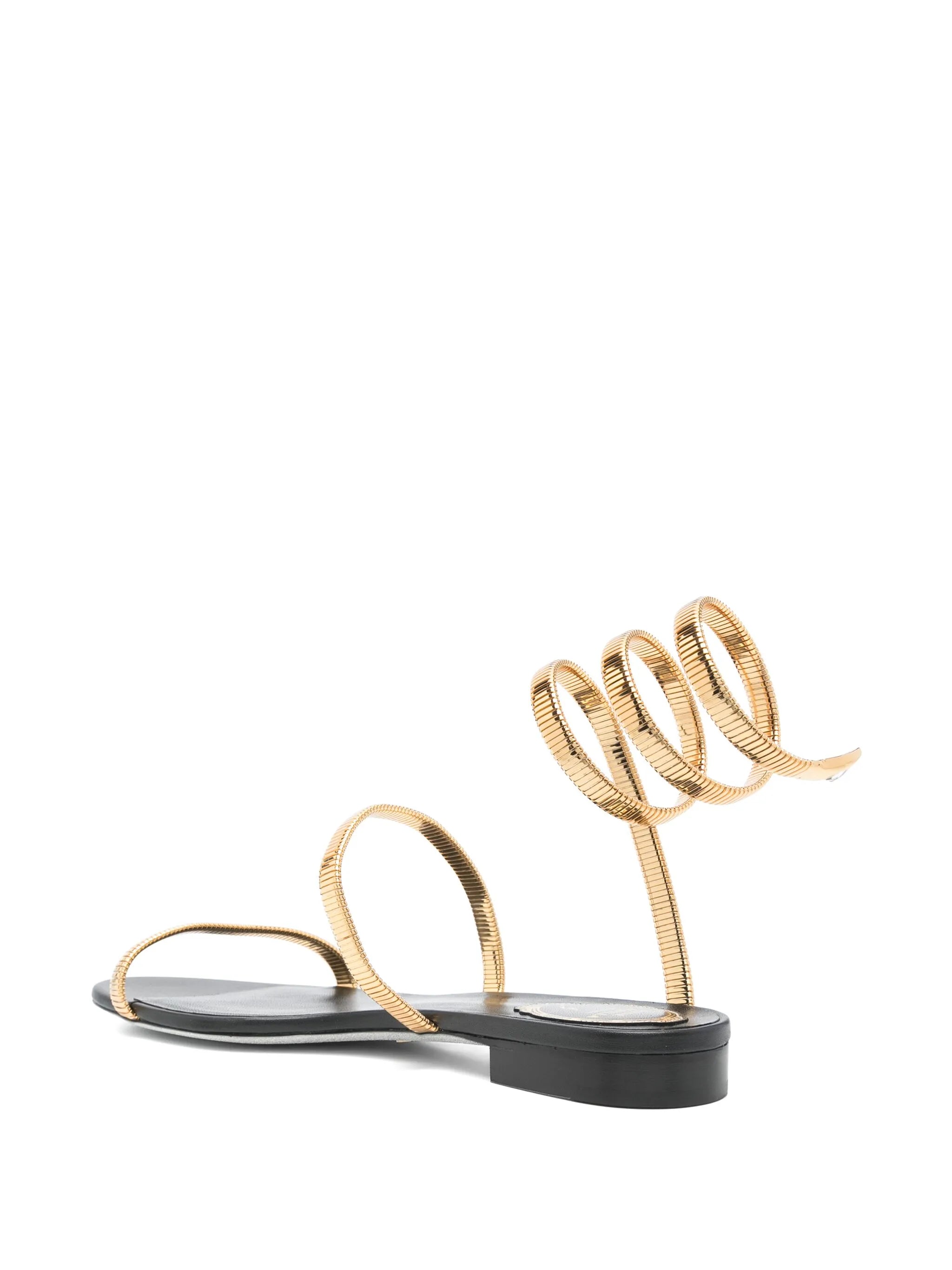 snake chain sandals