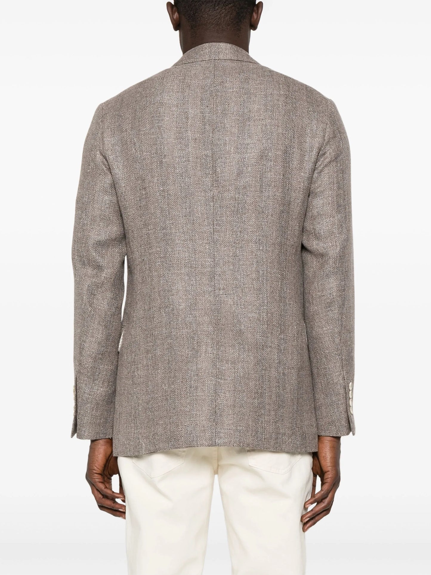 double-breasted blazer