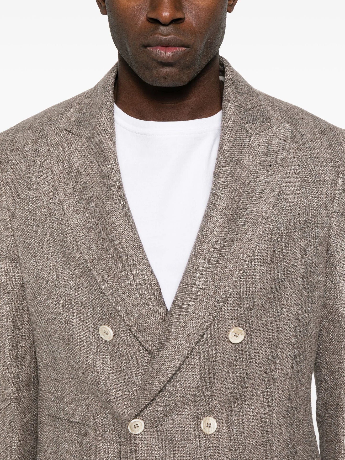 double-breasted blazer
