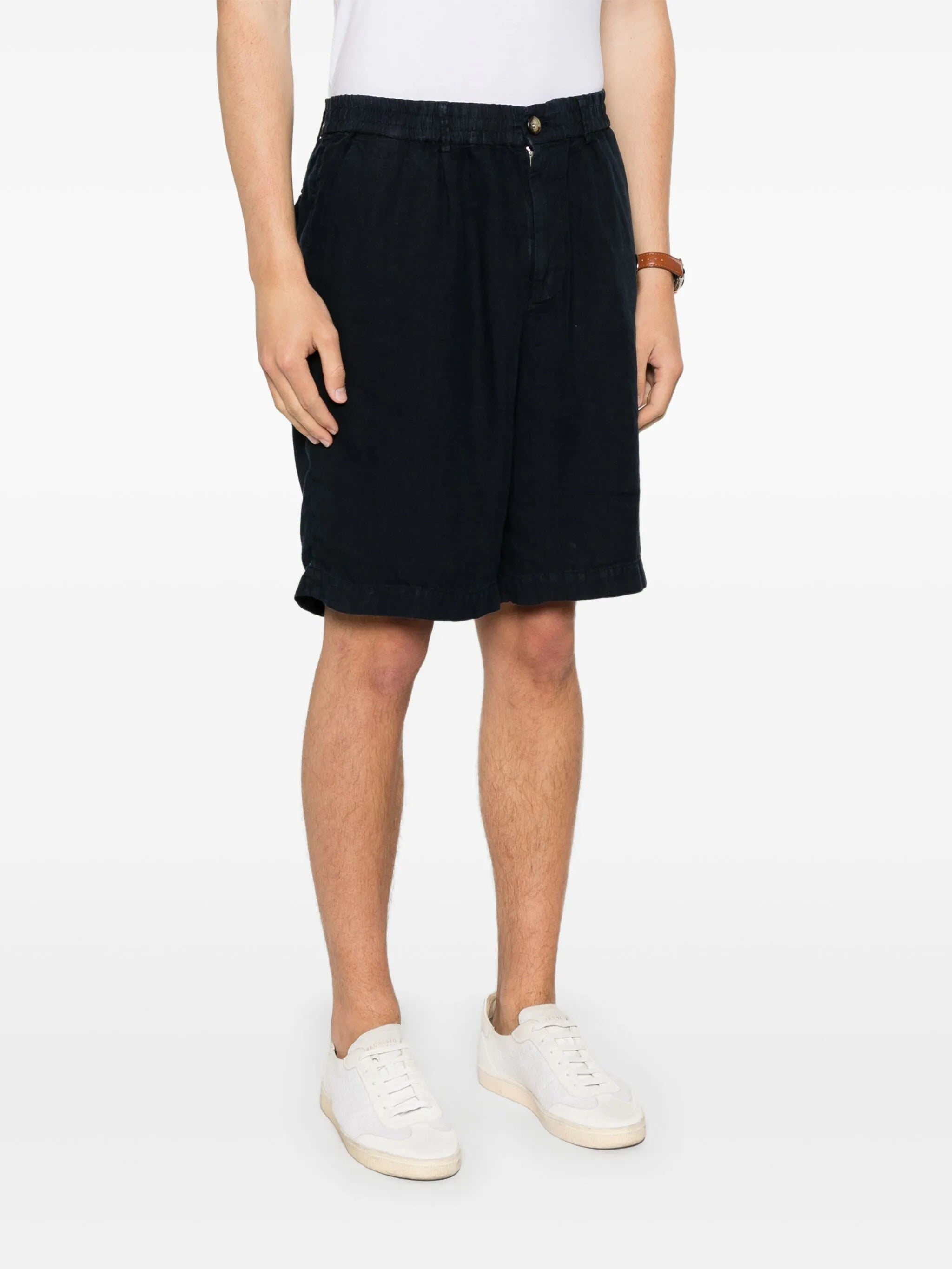 linen bermuda shorts