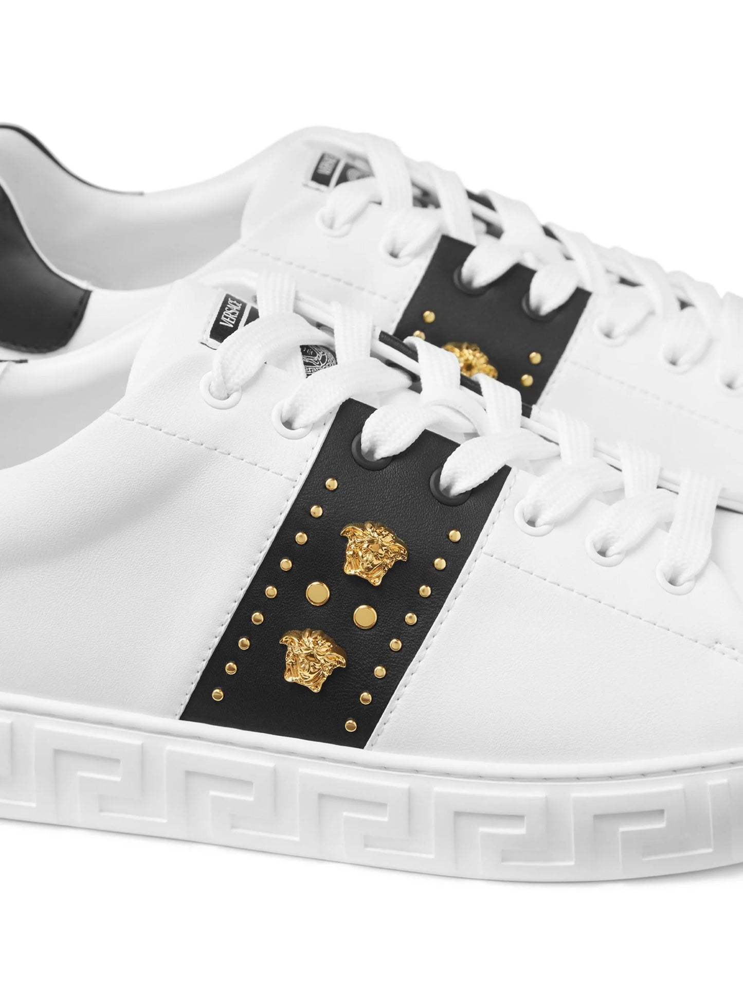 Greca studded sneakers