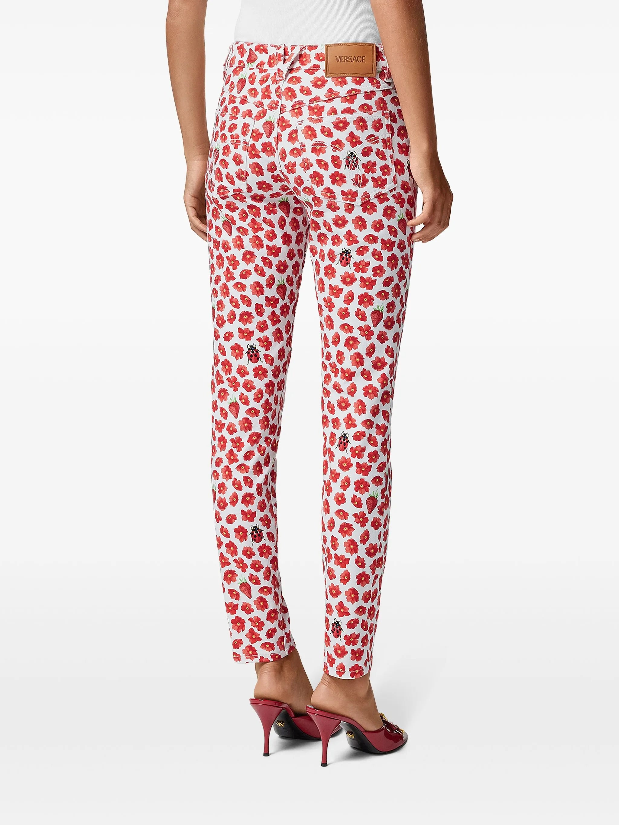 Strawberry Garden Medusa '95 skinny jeans