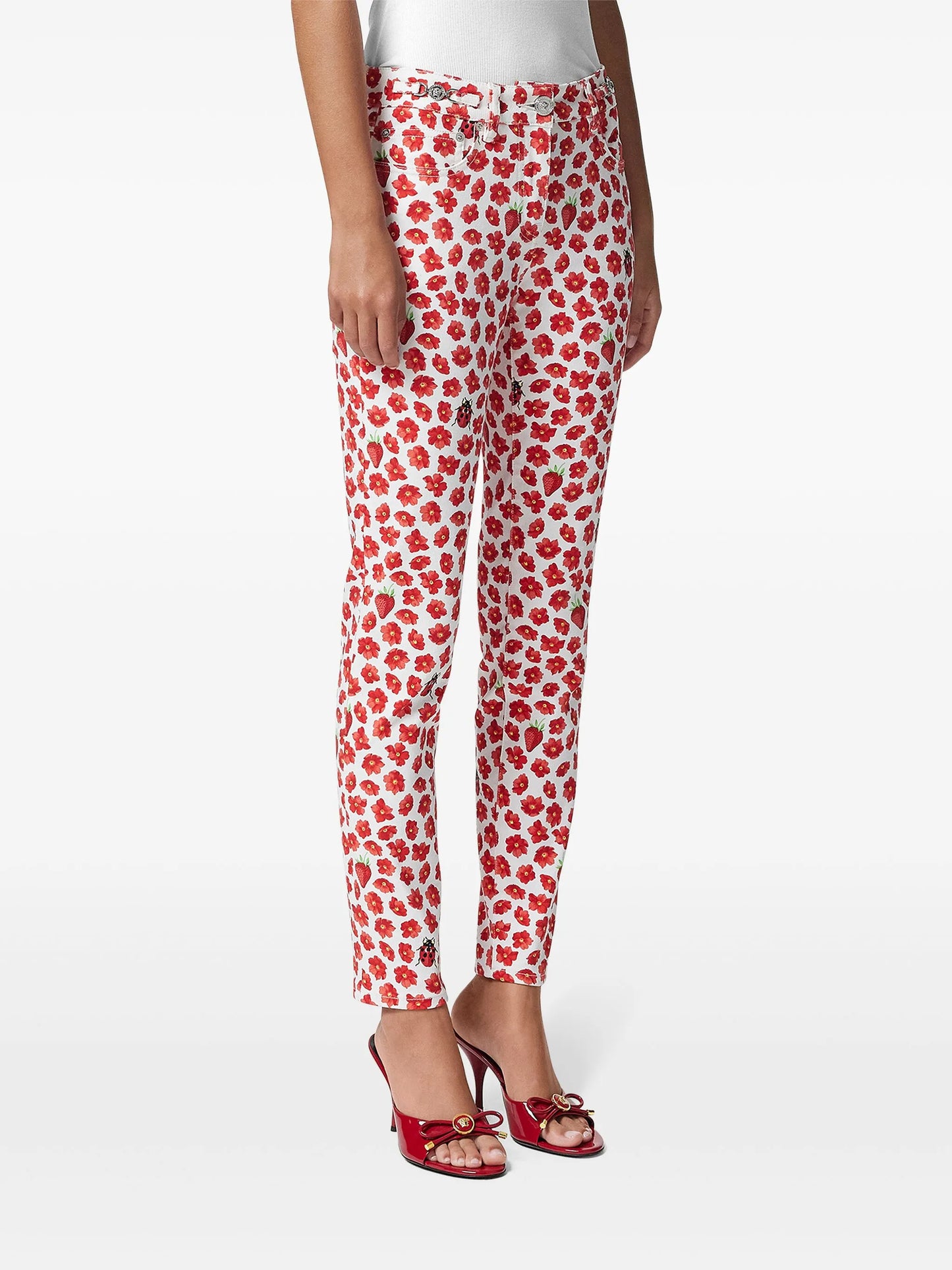 Strawberry Garden Medusa '95 skinny jeans