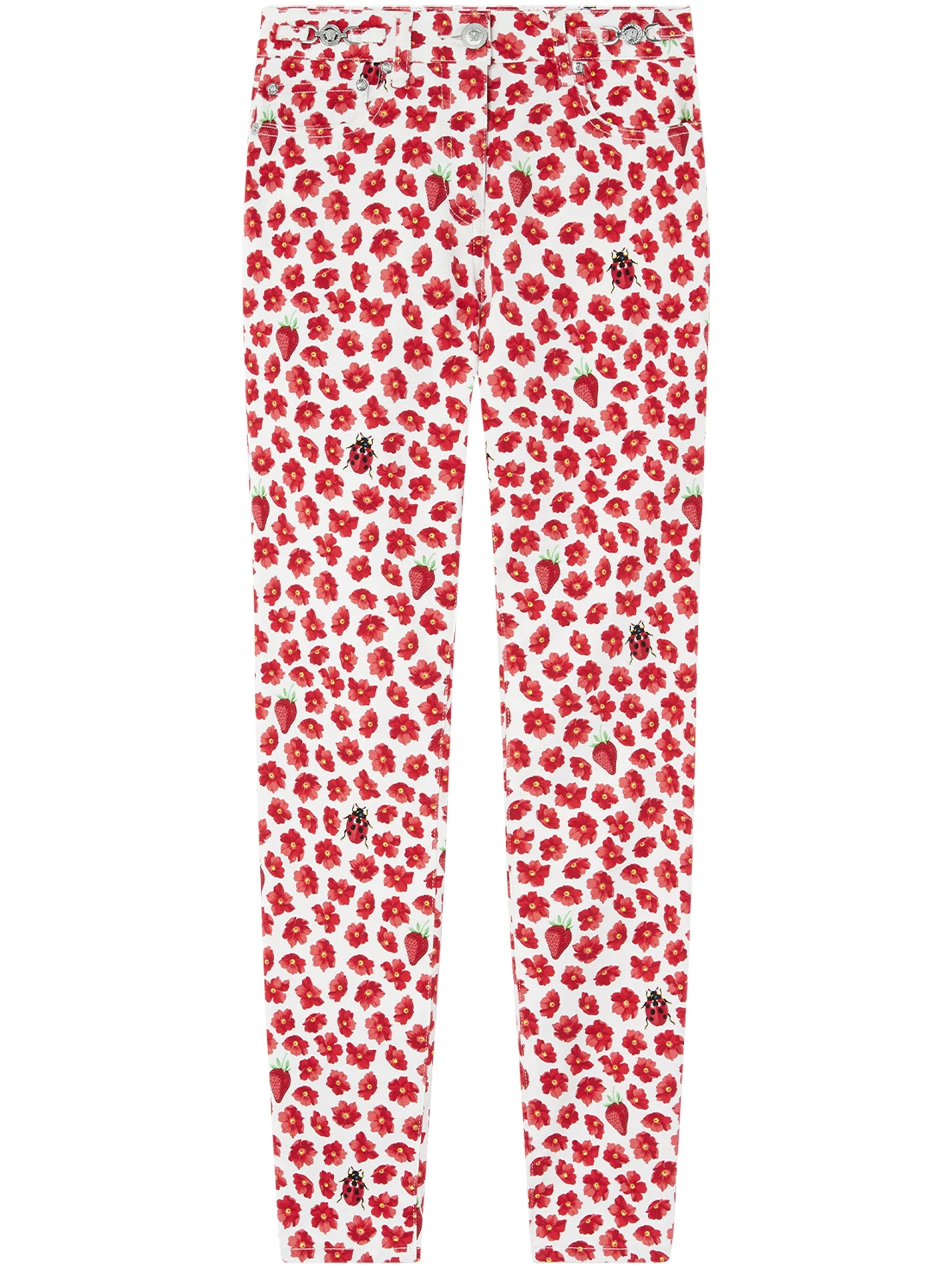 Strawberry Garden Medusa '95 skinny jeans
