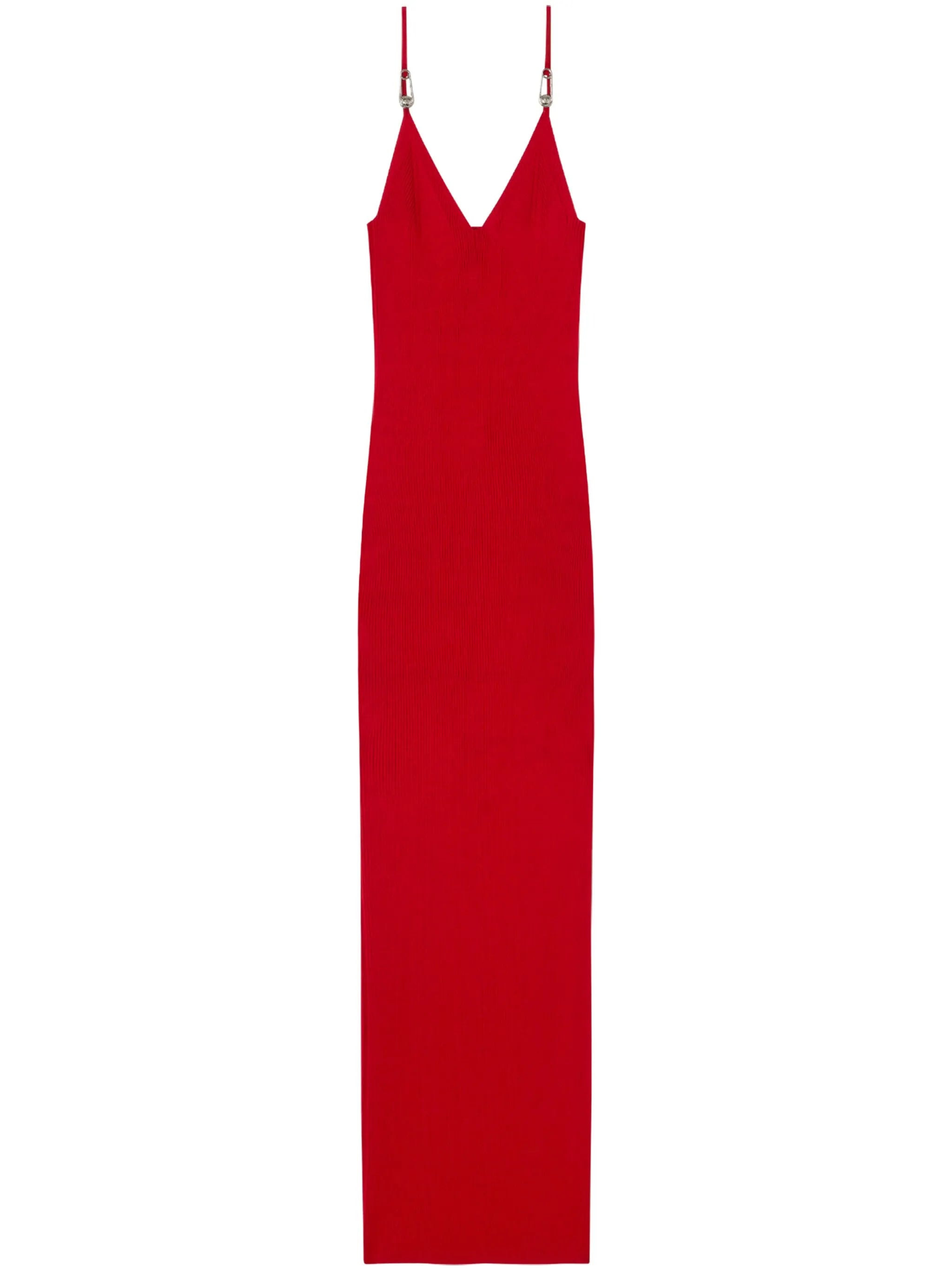 Safety Pin slip midi dress