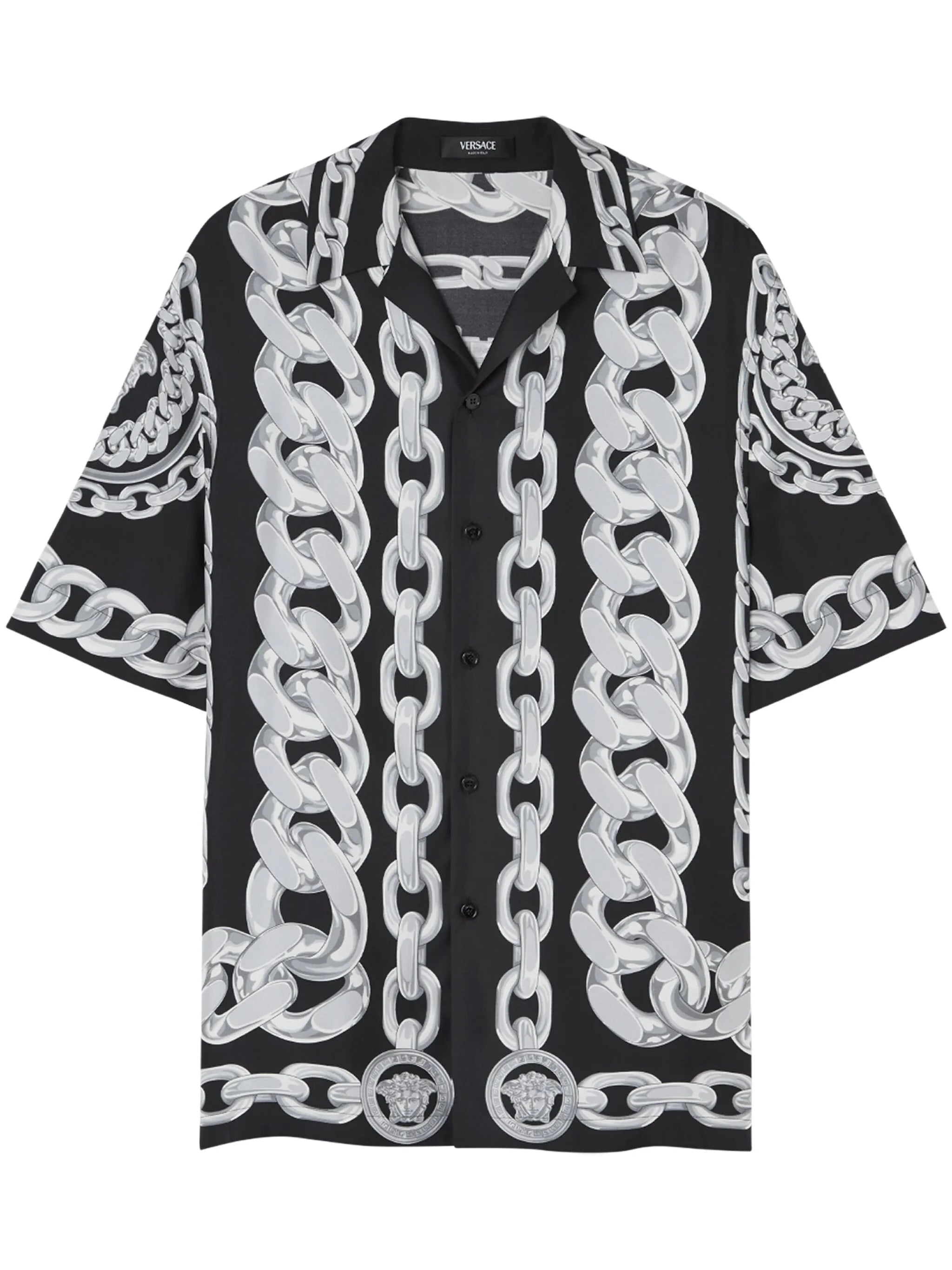 Medusa Chains silk shirt