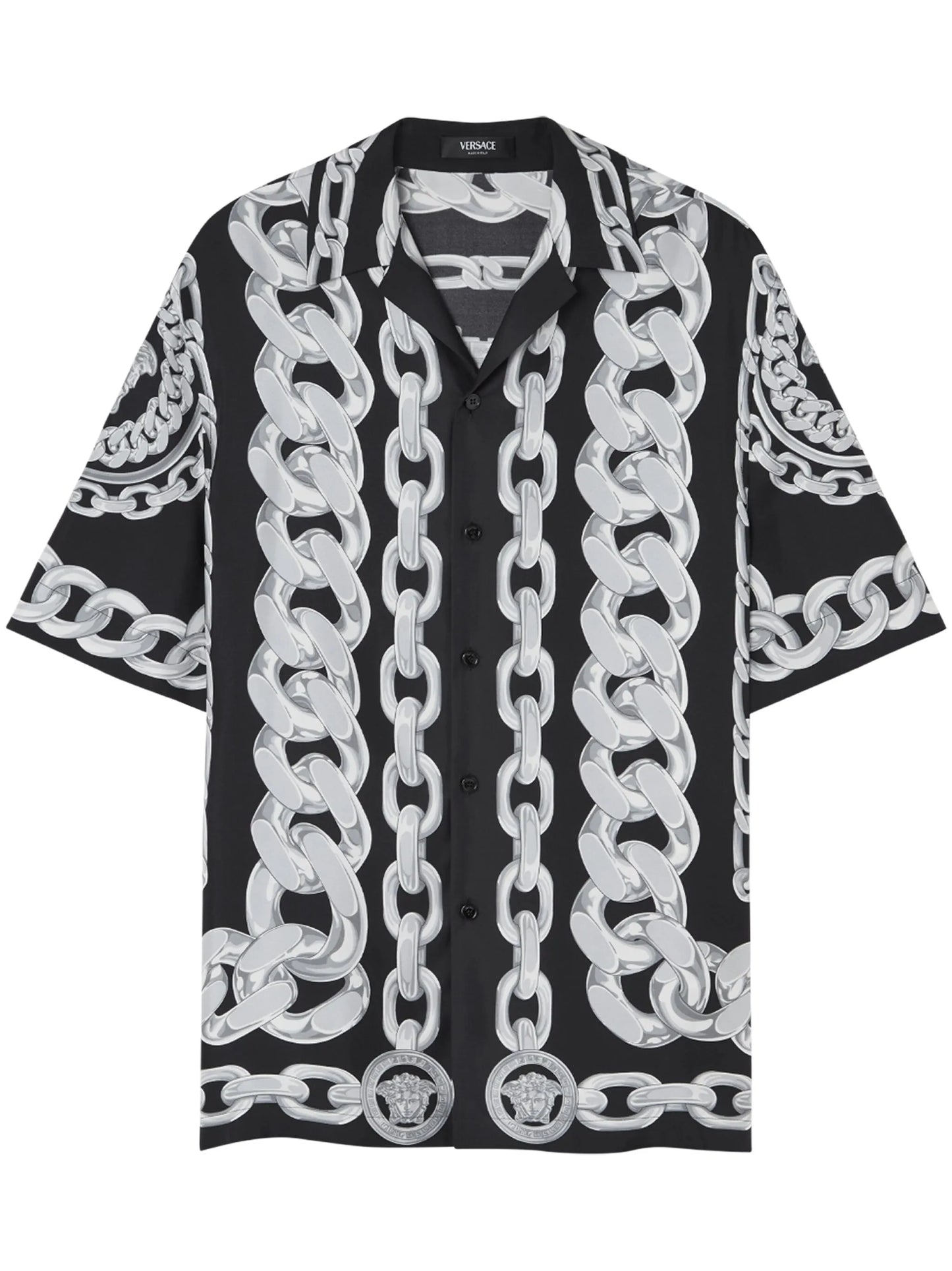 Medusa Chains silk shirt