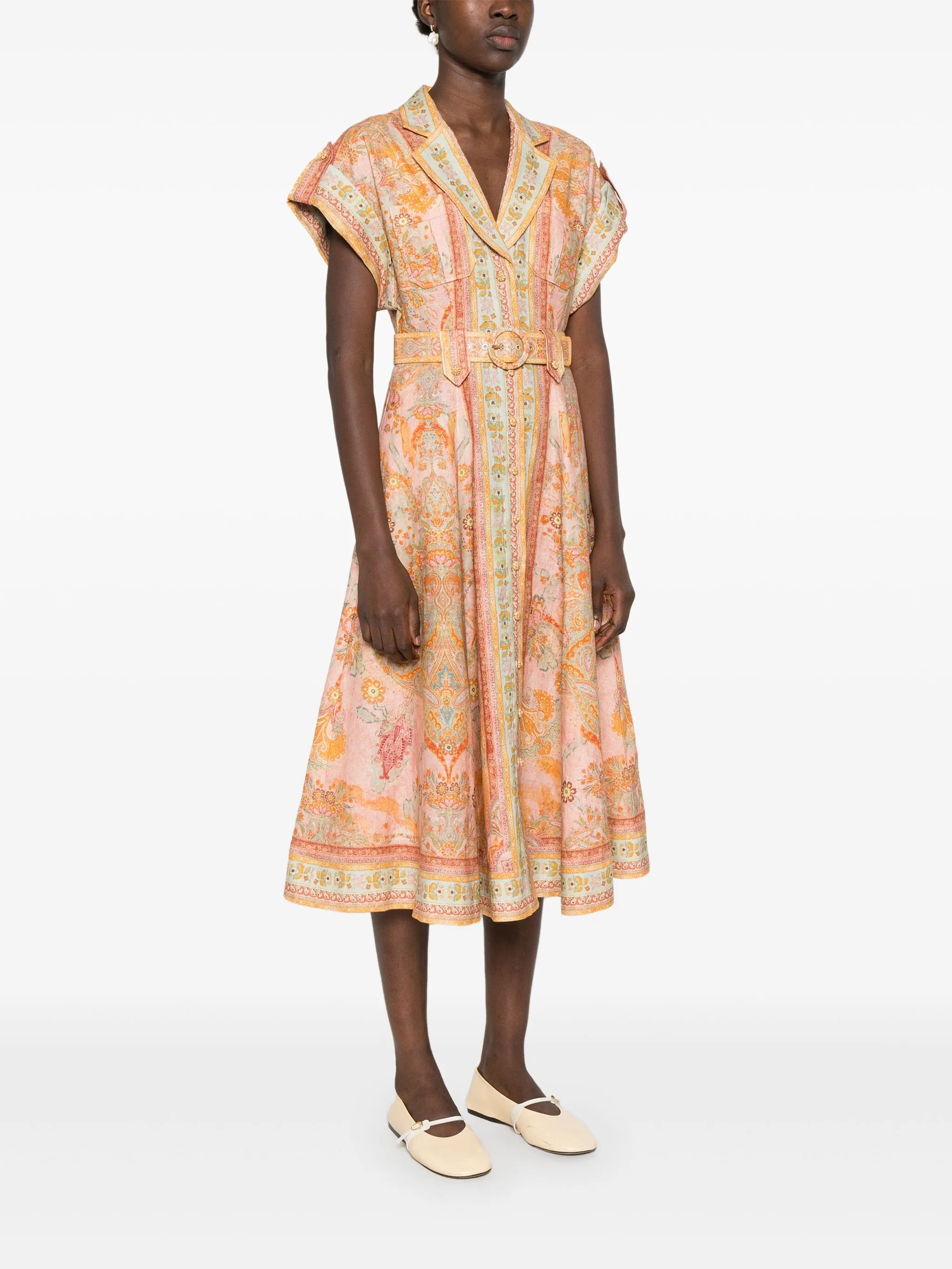 Acacia midi dress