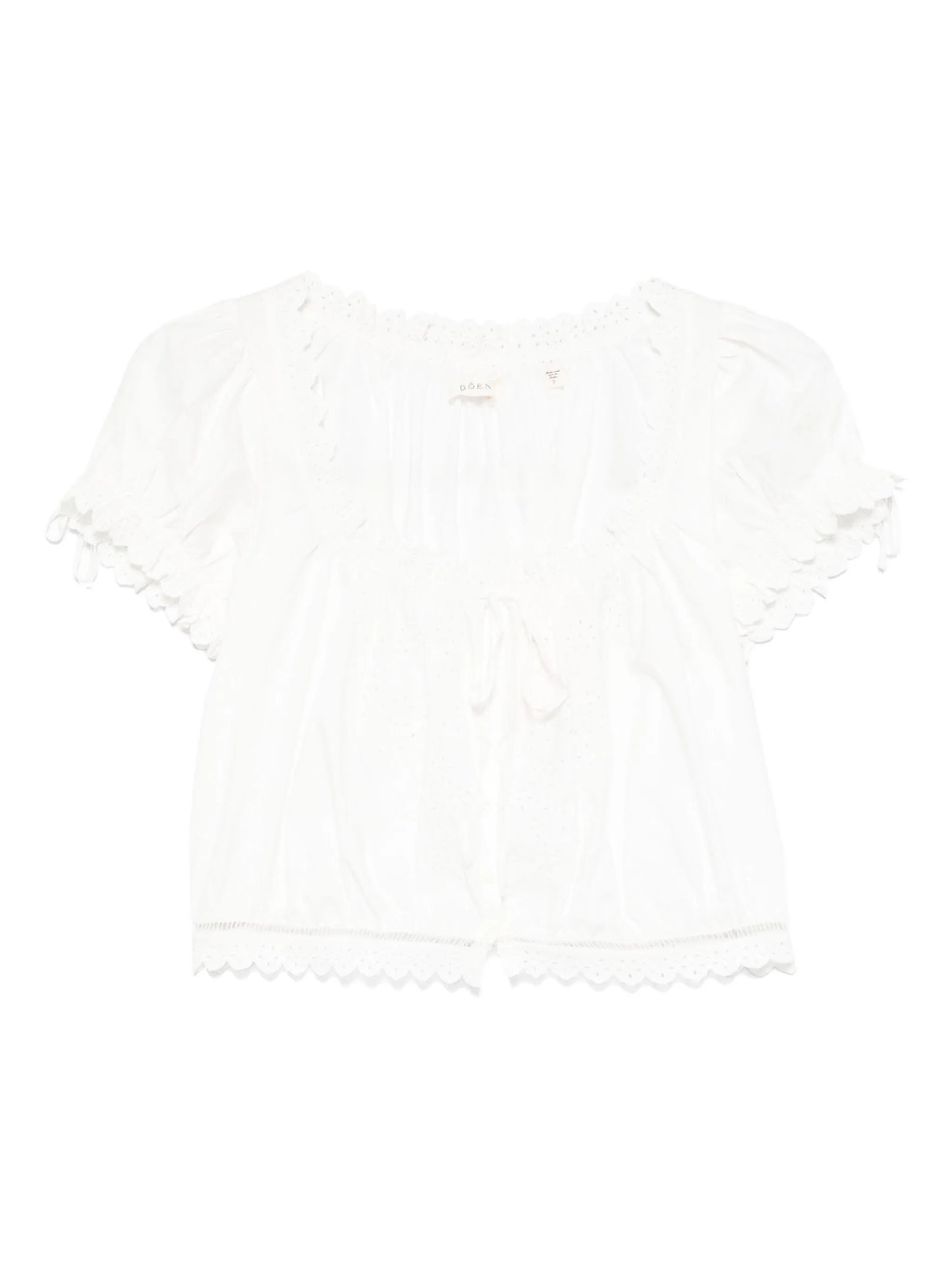 Nera ruffled blouse