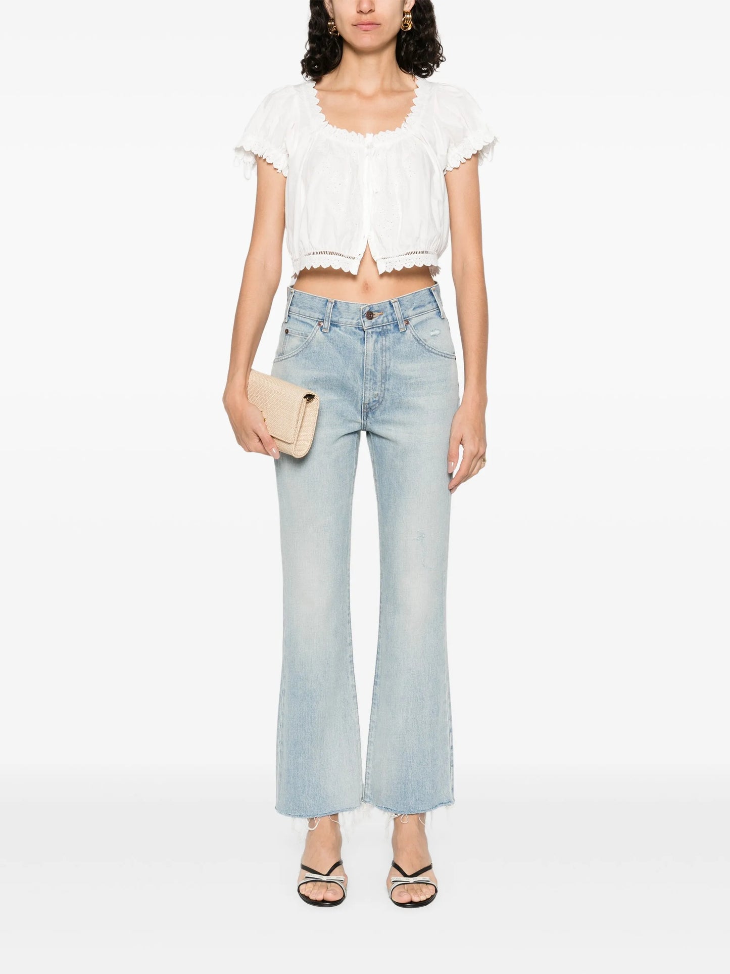Nera ruffled blouse