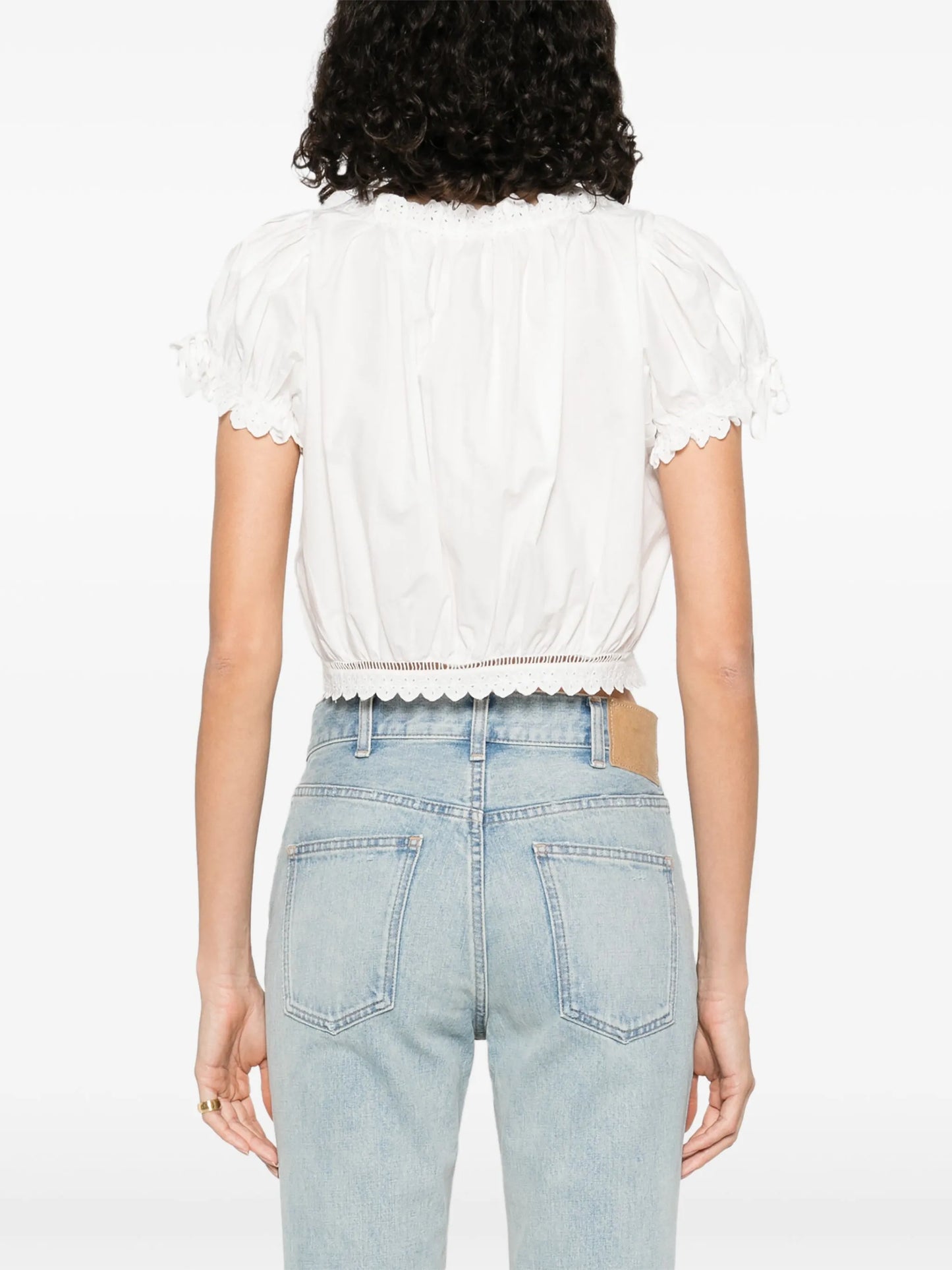 Nera ruffled blouse
