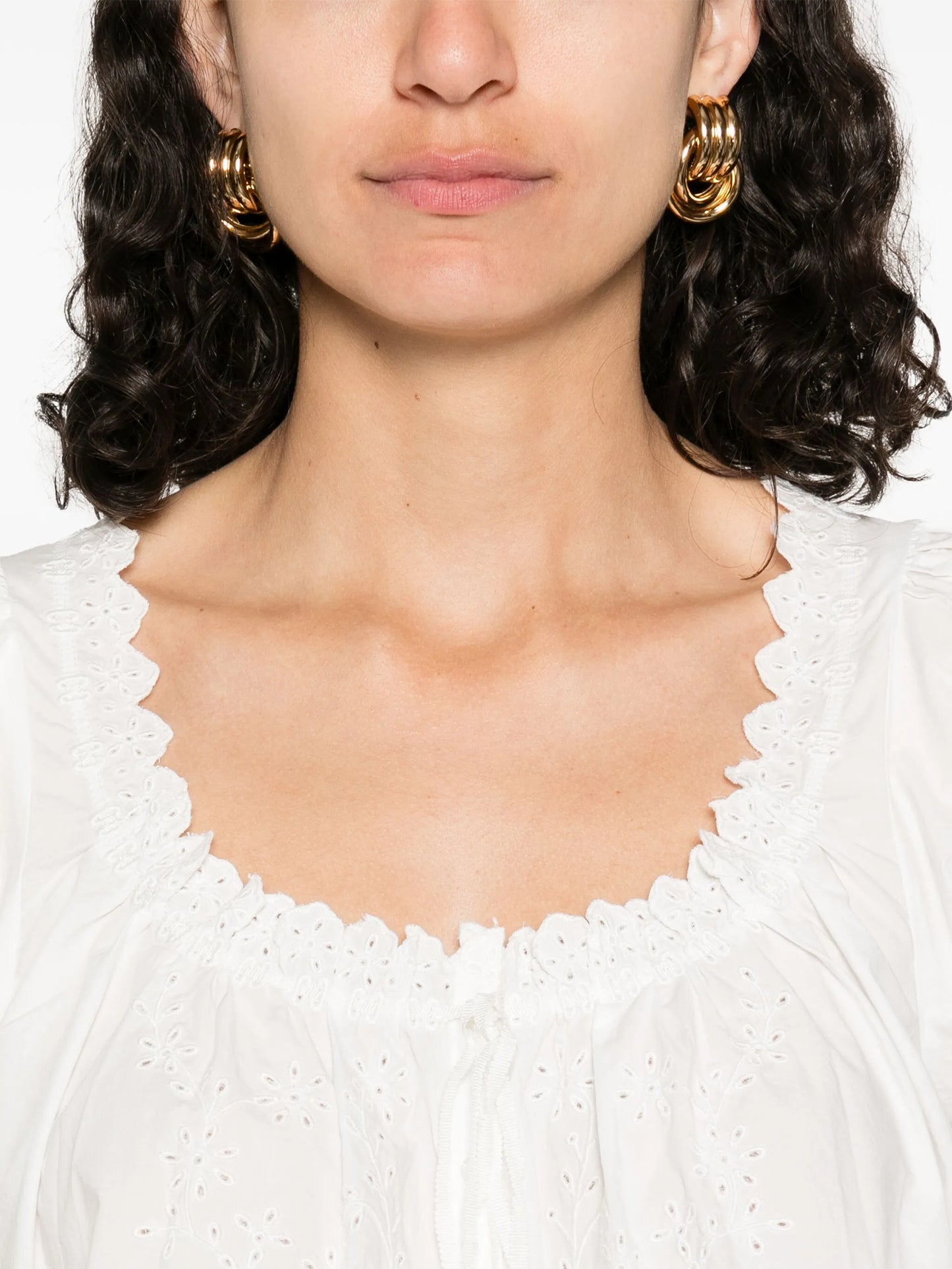Nera ruffled blouse