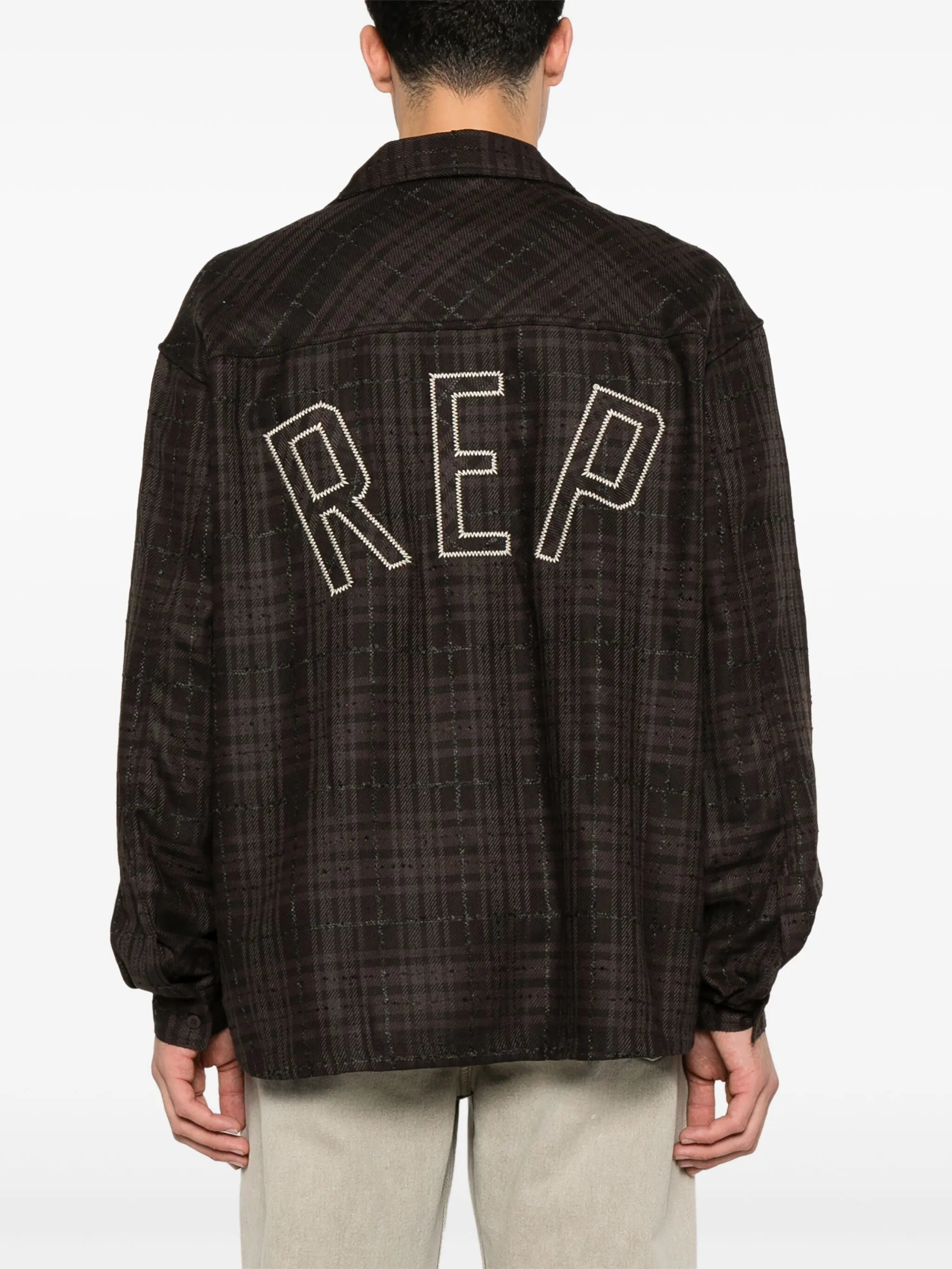 checked shirt