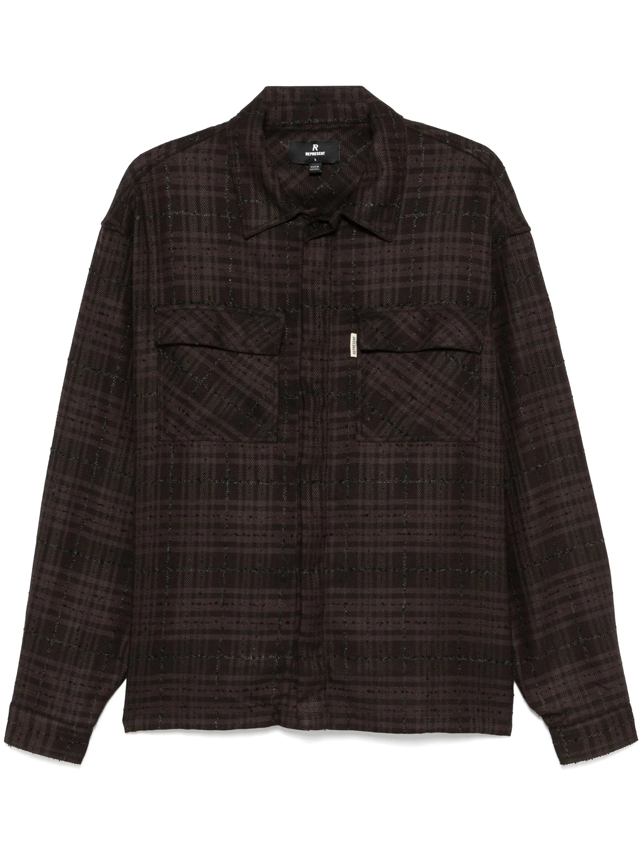checked shirt