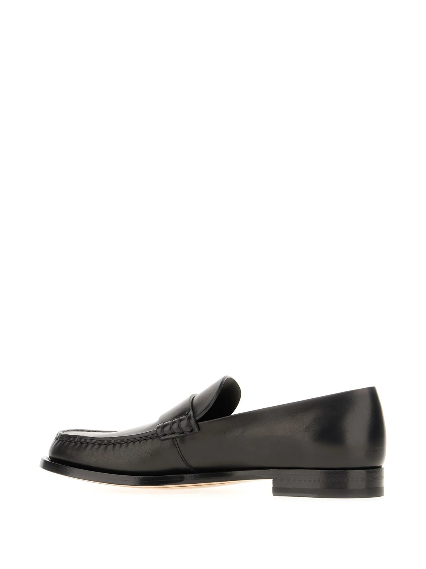 leather loafers