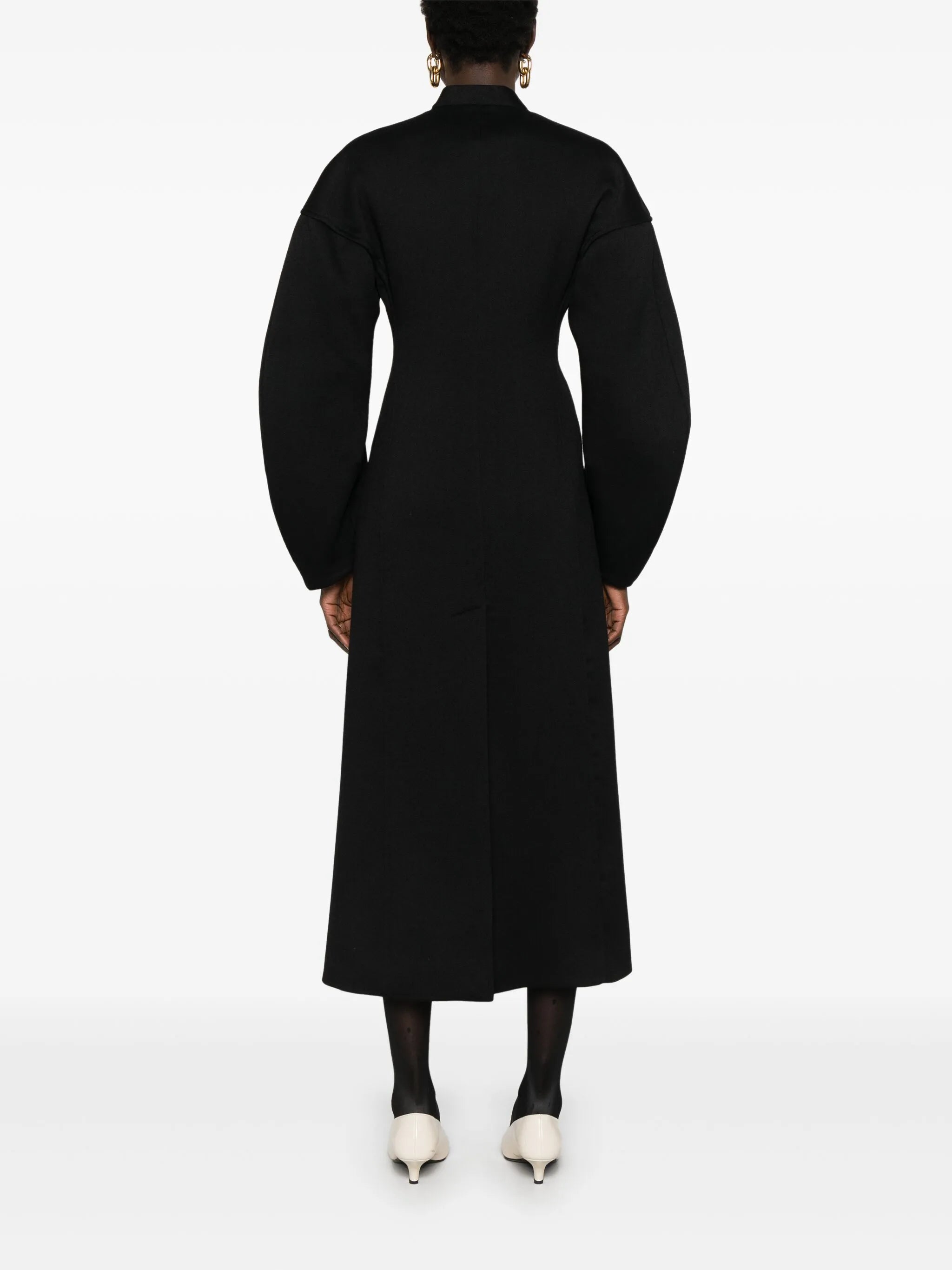 V-neck coat