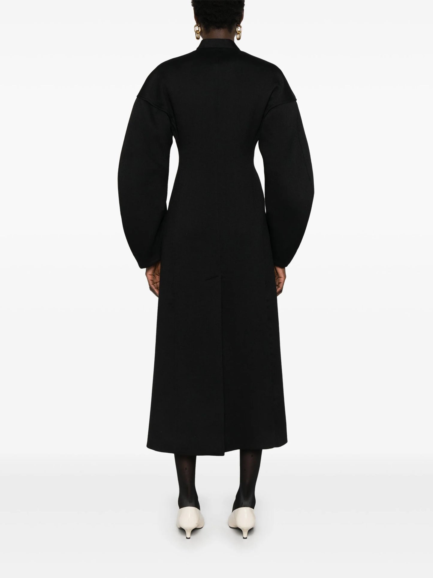 V-neck coat