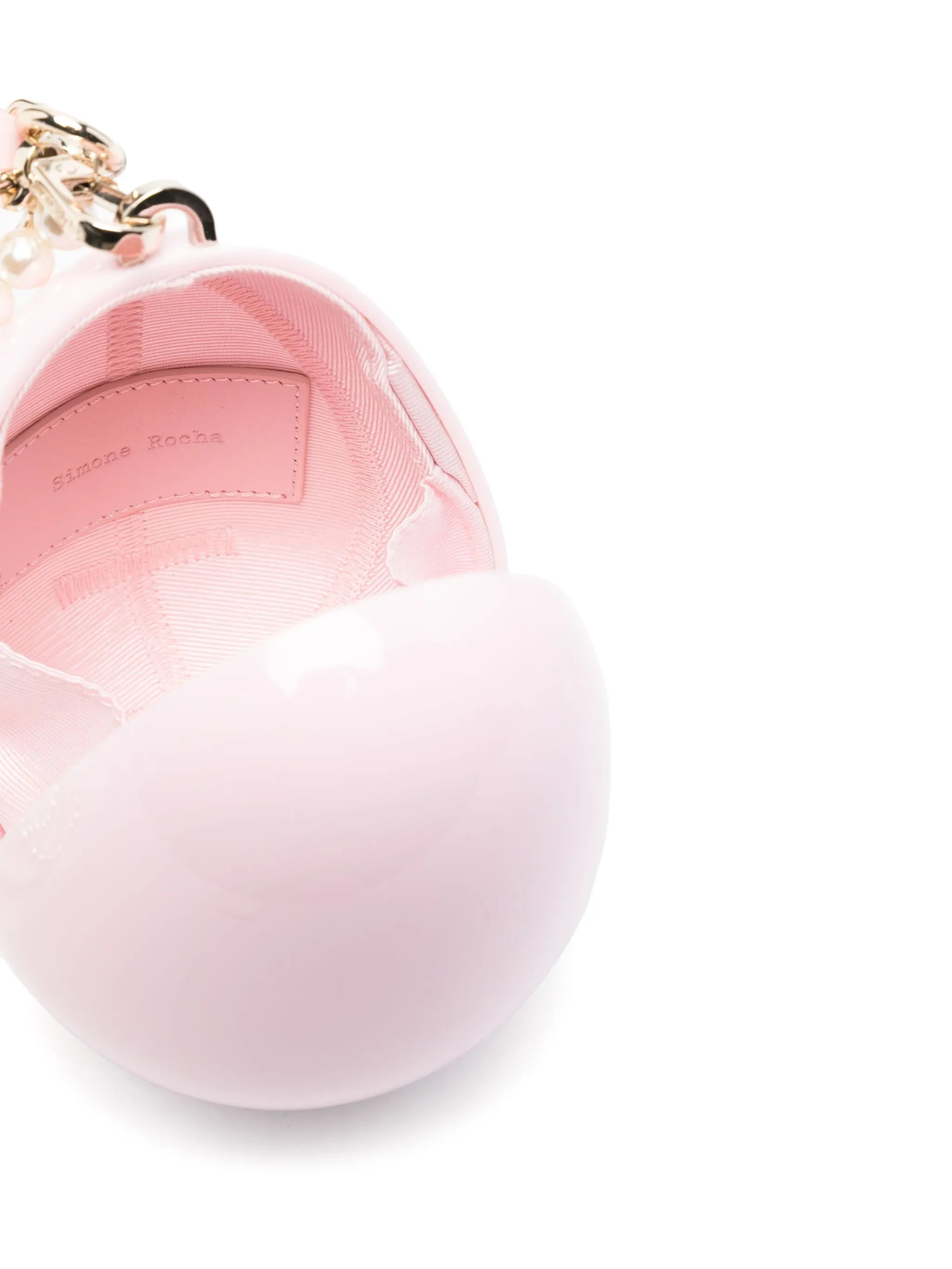 Micro Pearl Egg cross body bag