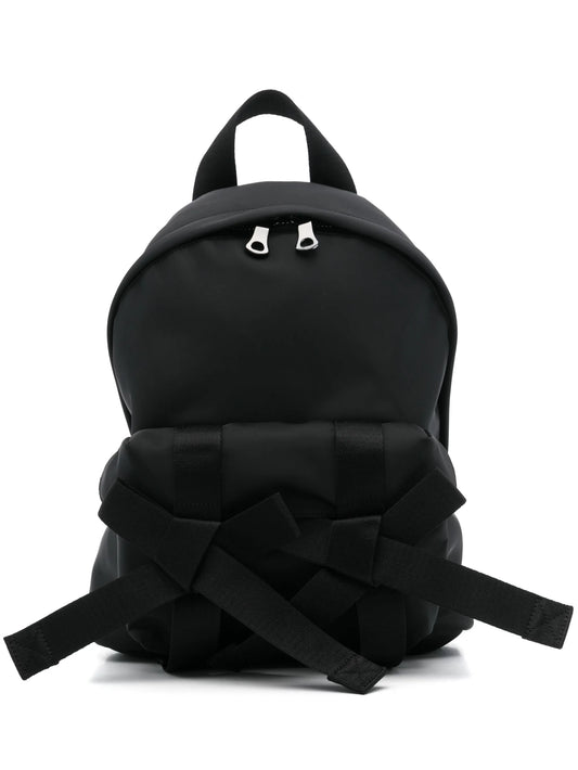 bow-detail backpack