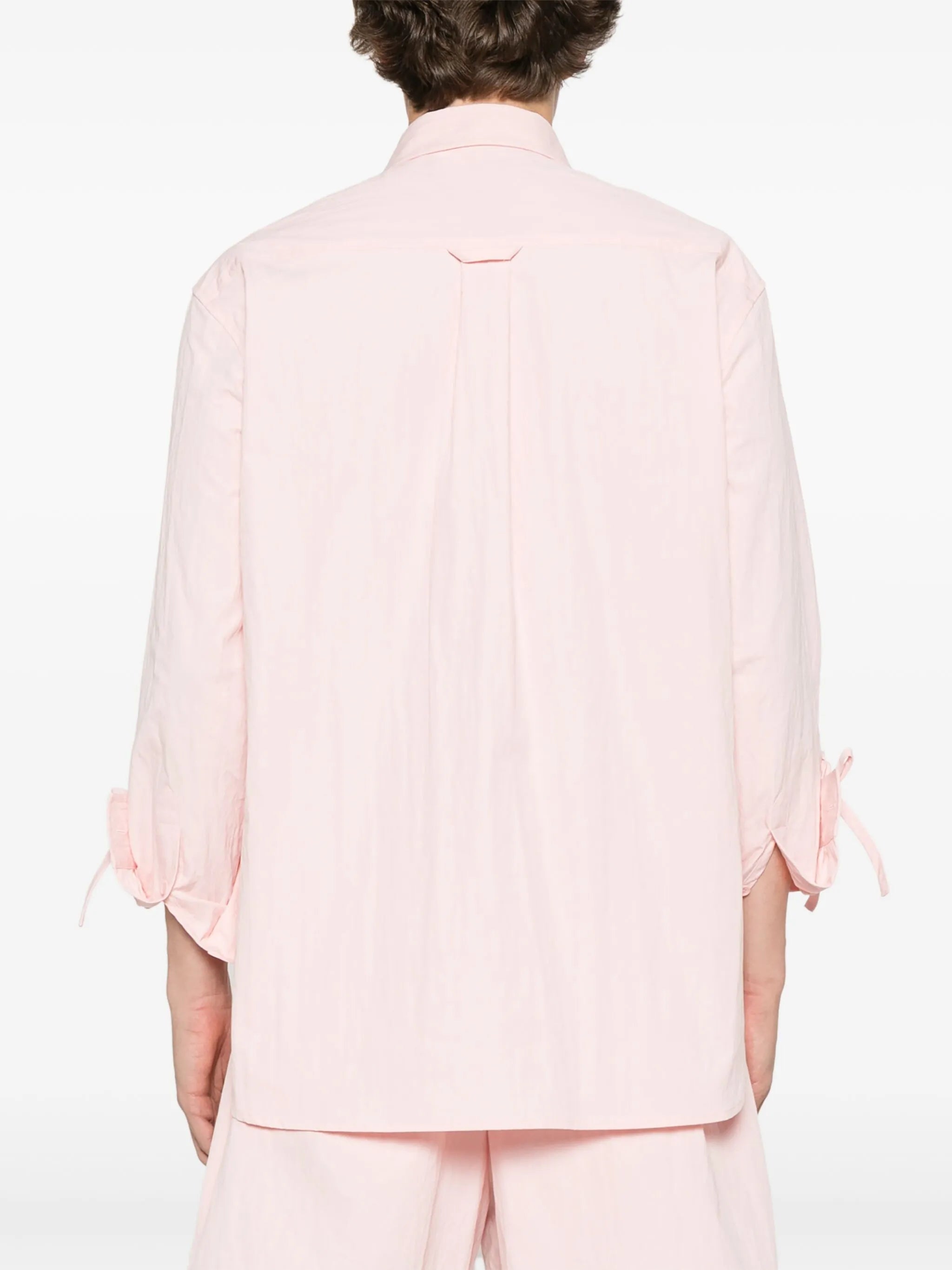 bow-detail shirt