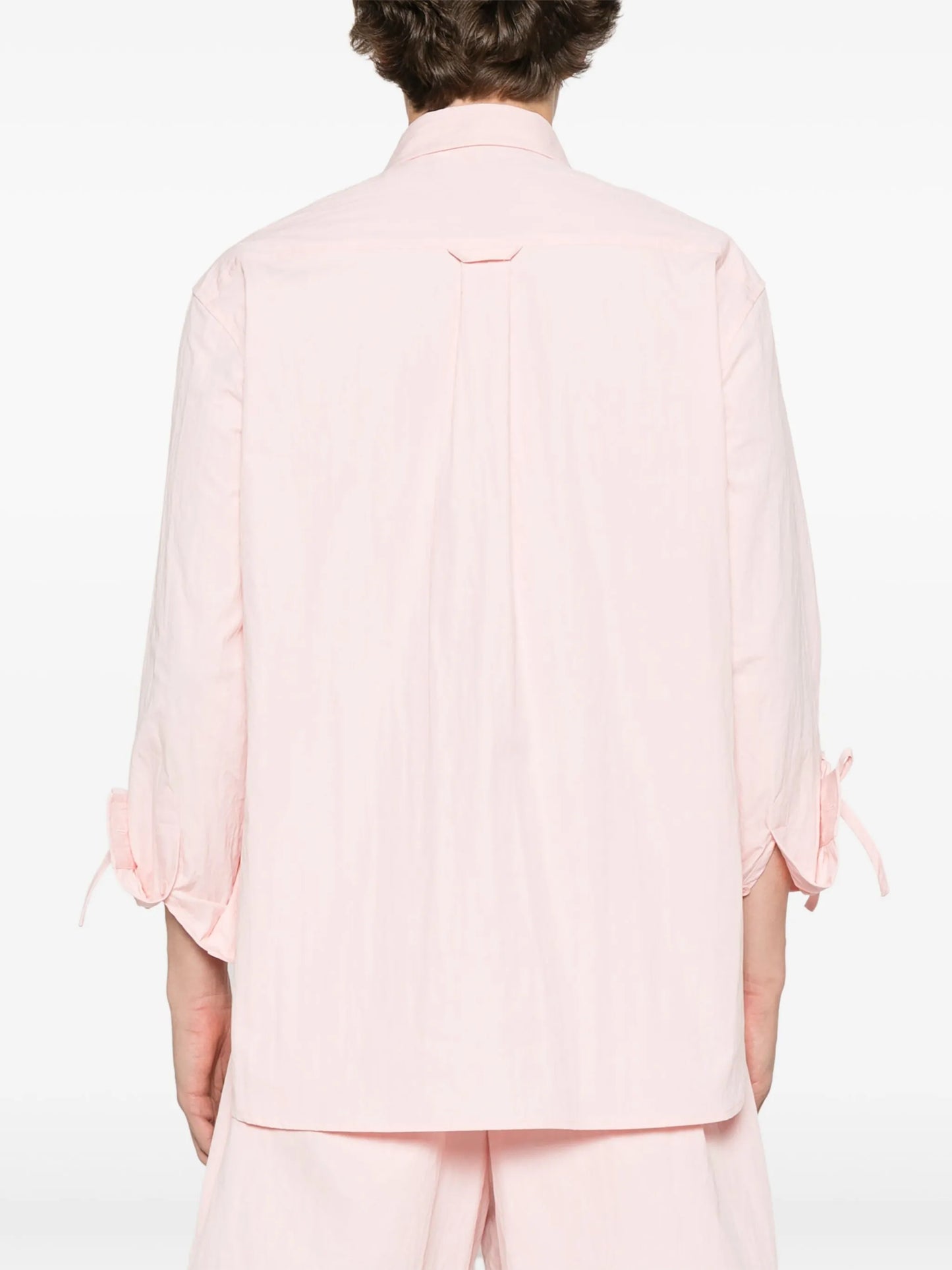 bow-detail shirt