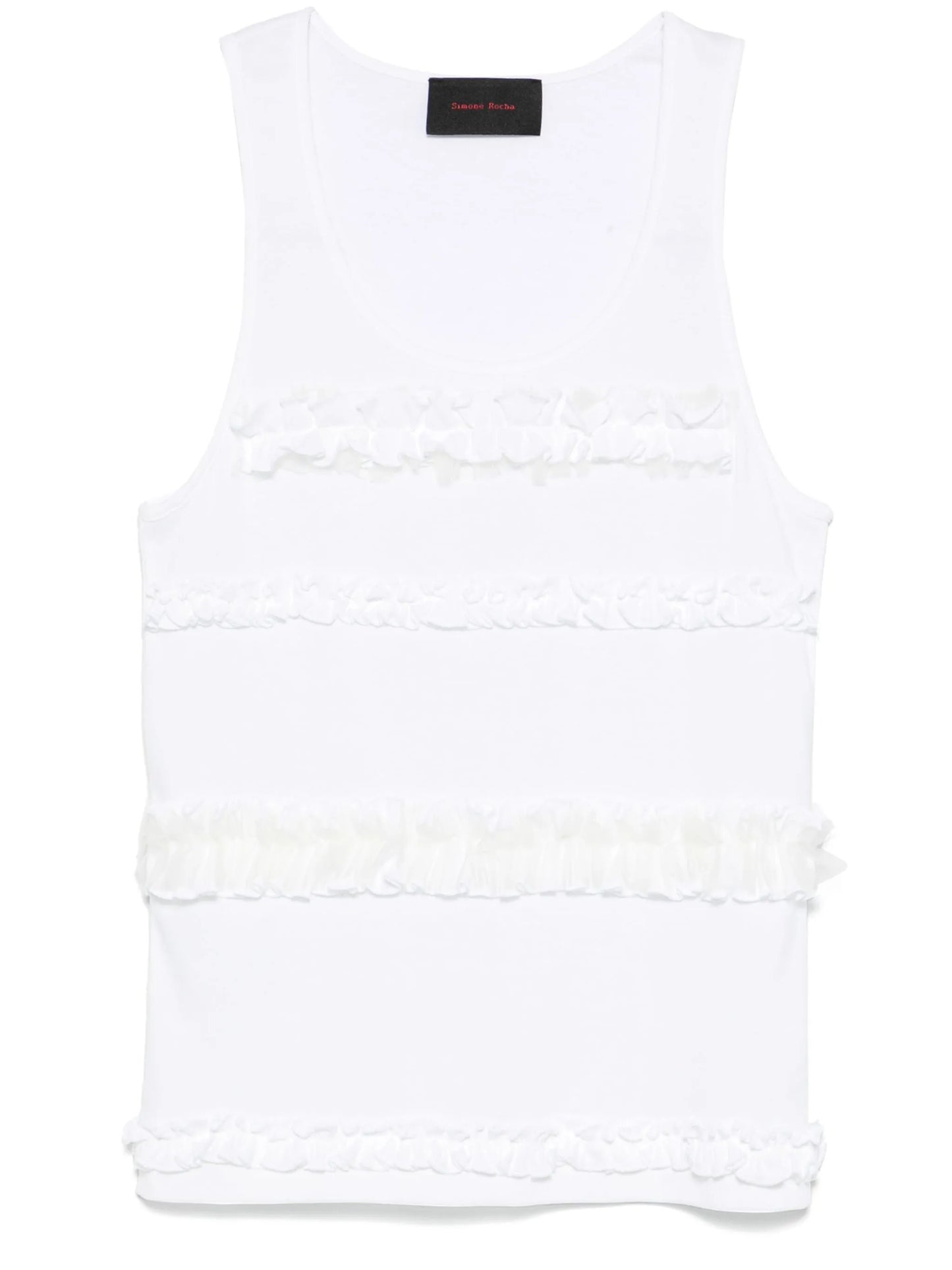ruffle frill tank top