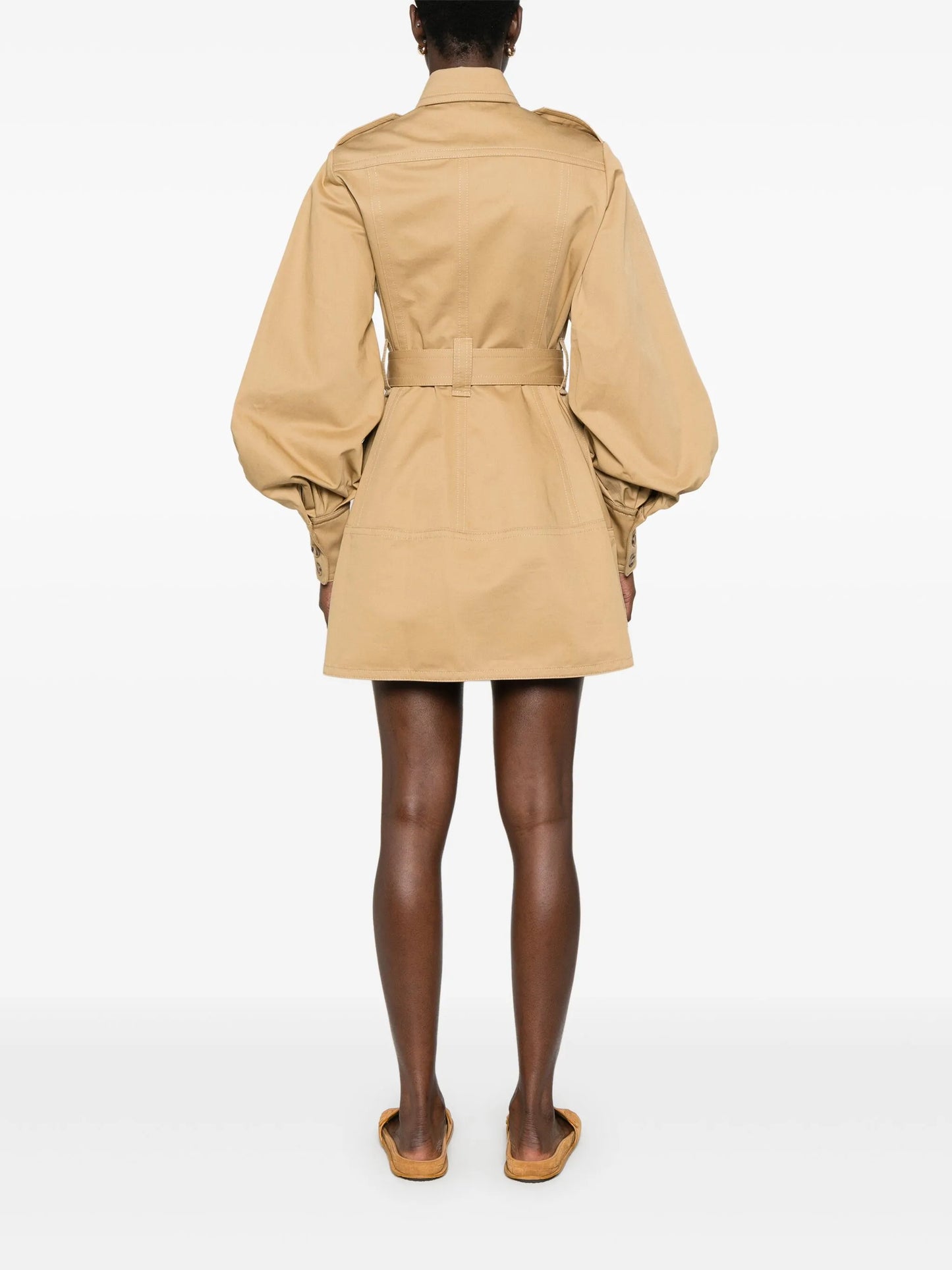 Illuminate cargo mini dress