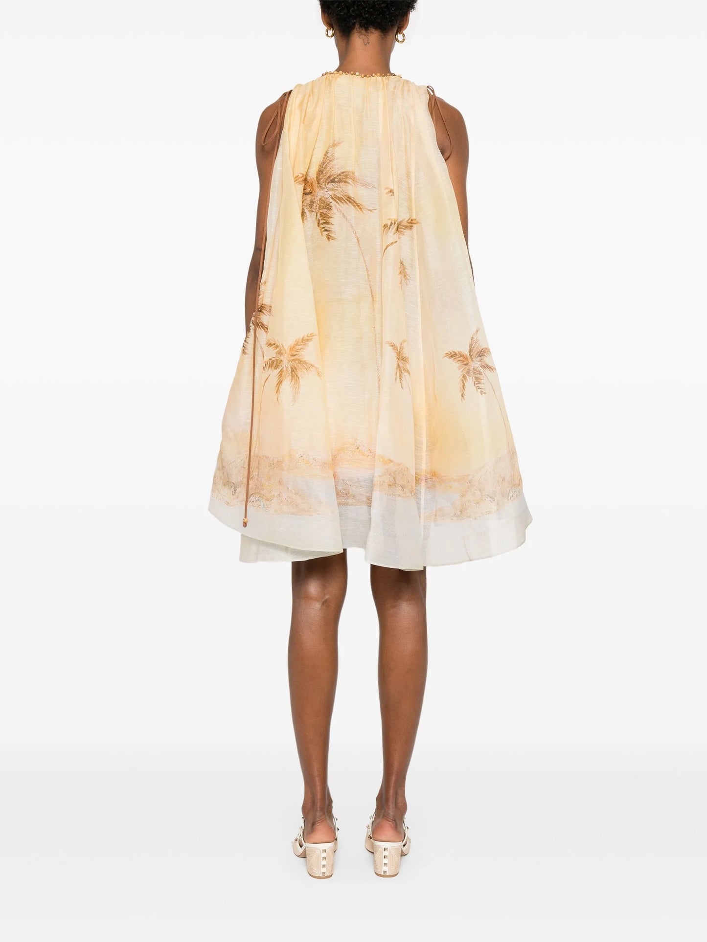 Balance Plunge mini dress