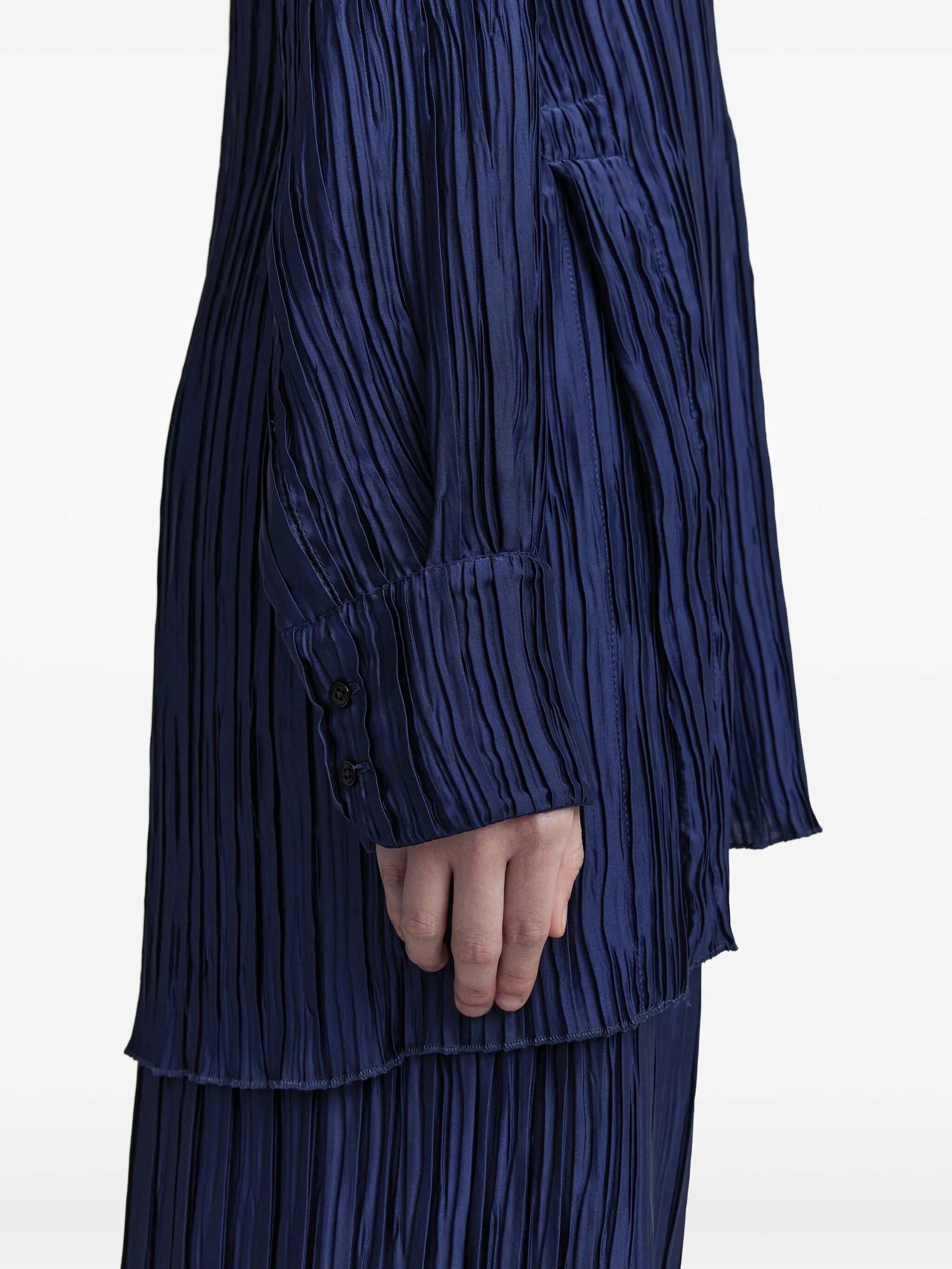 Marley pleated shirt