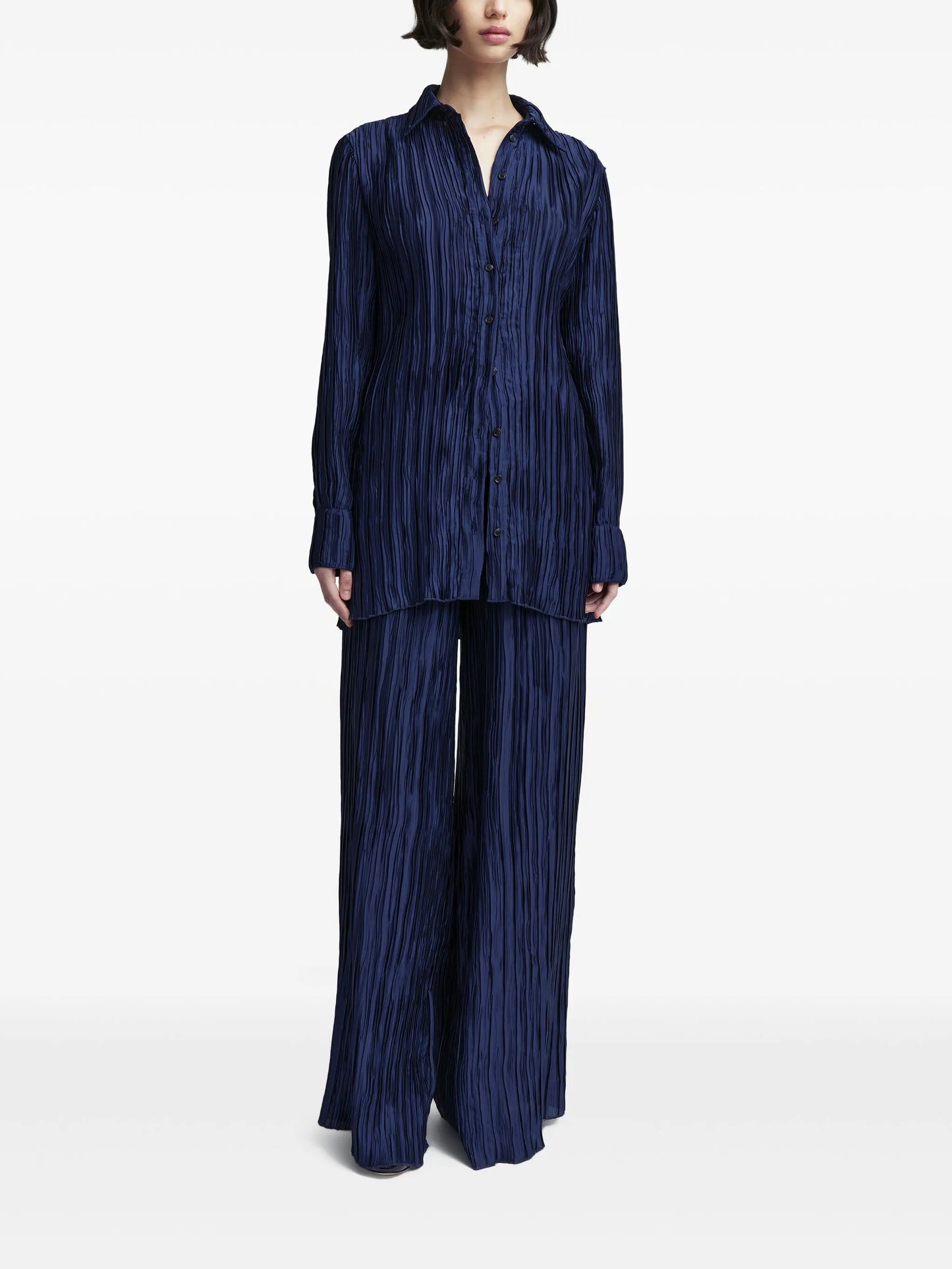 Marley pleated shirt