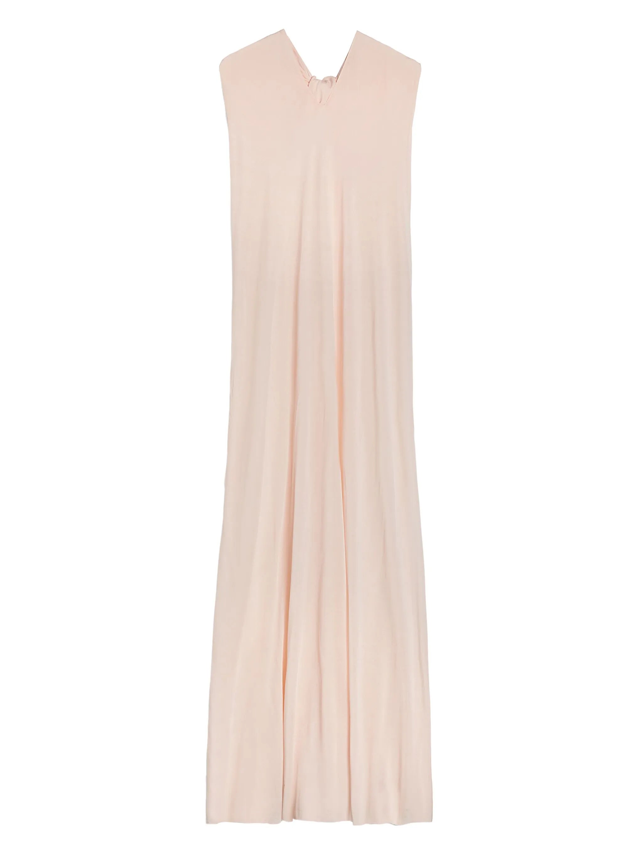 draped maxi dress