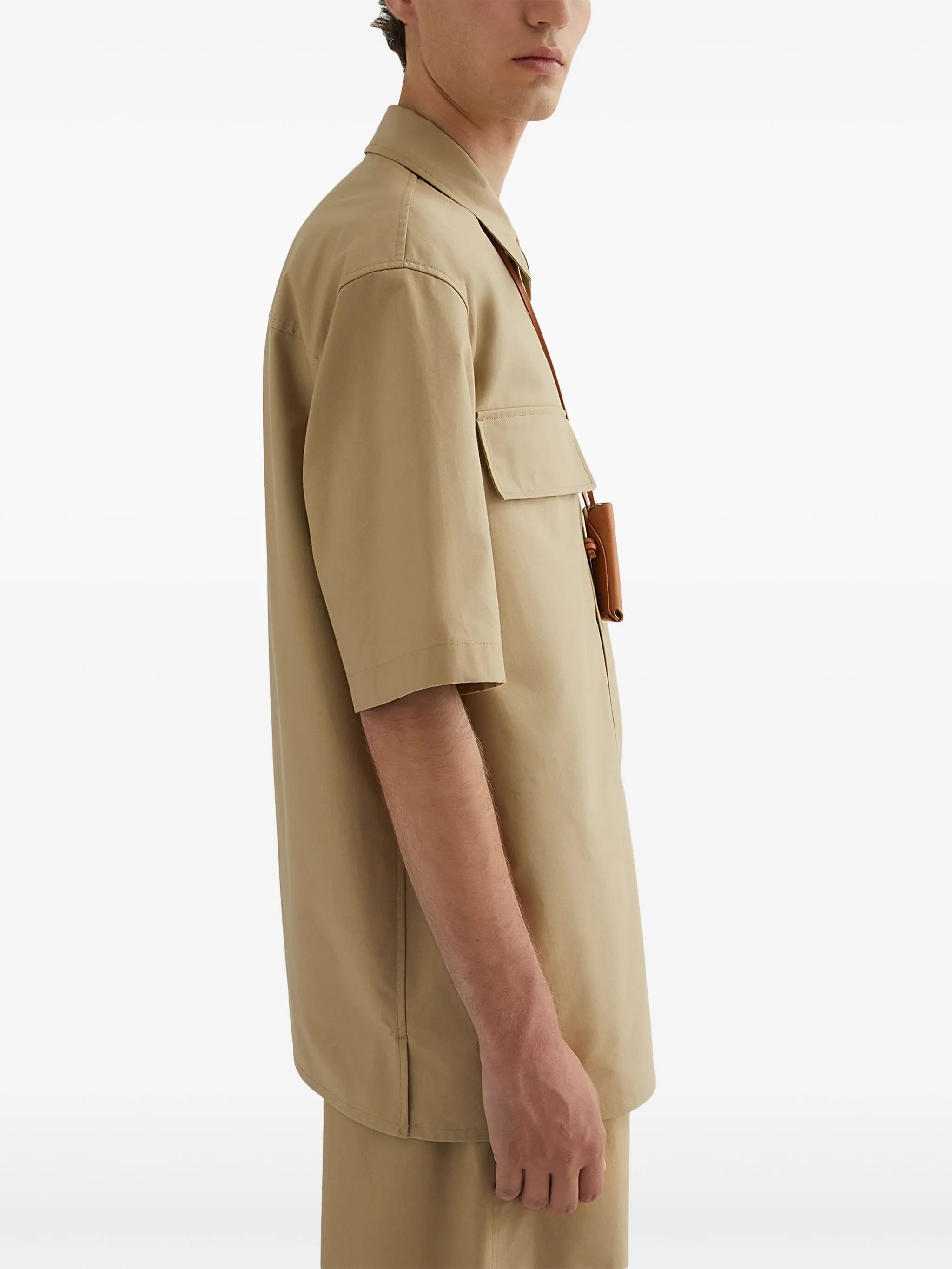 flap-pocket shirt