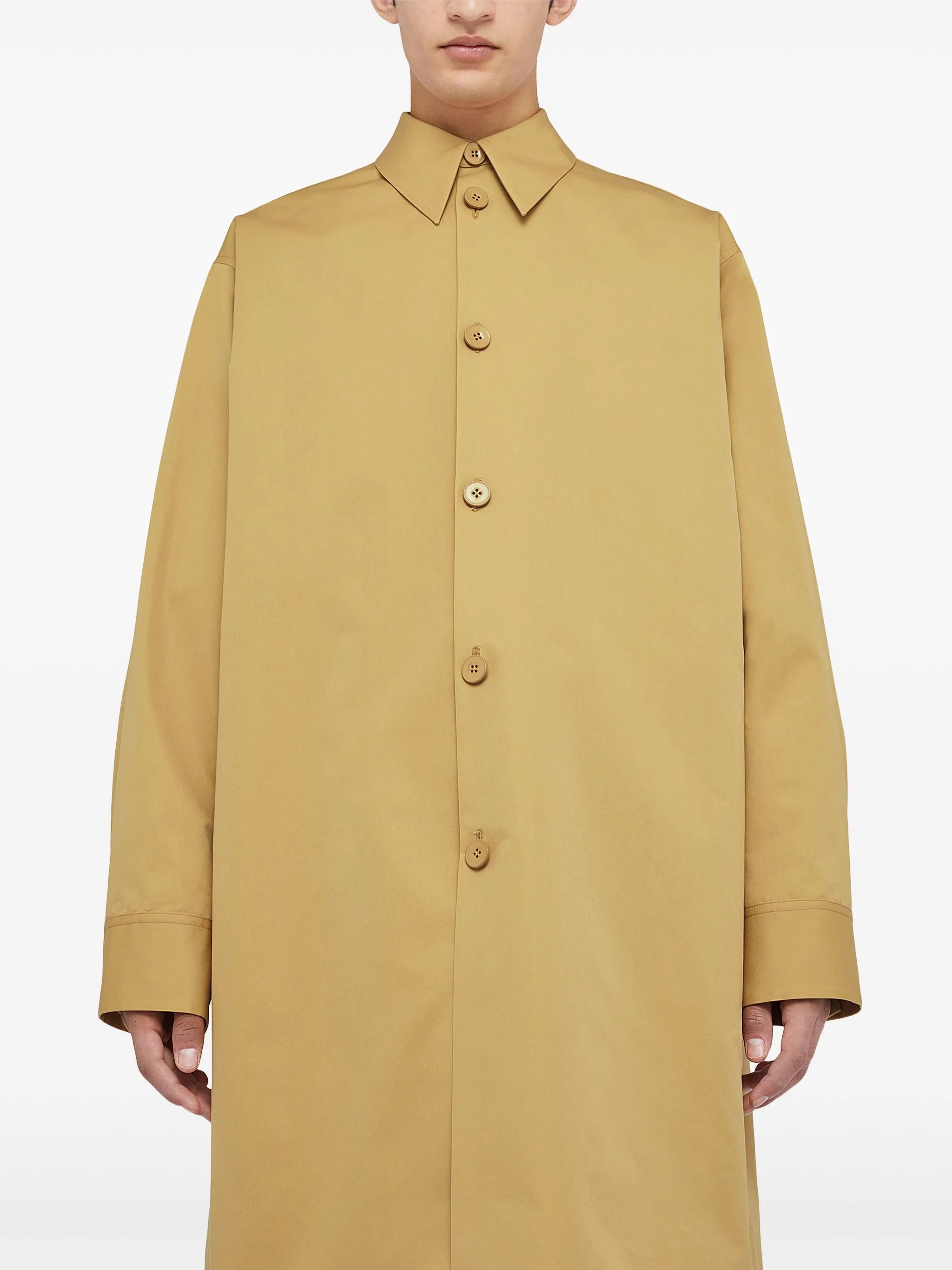 knee-length coat