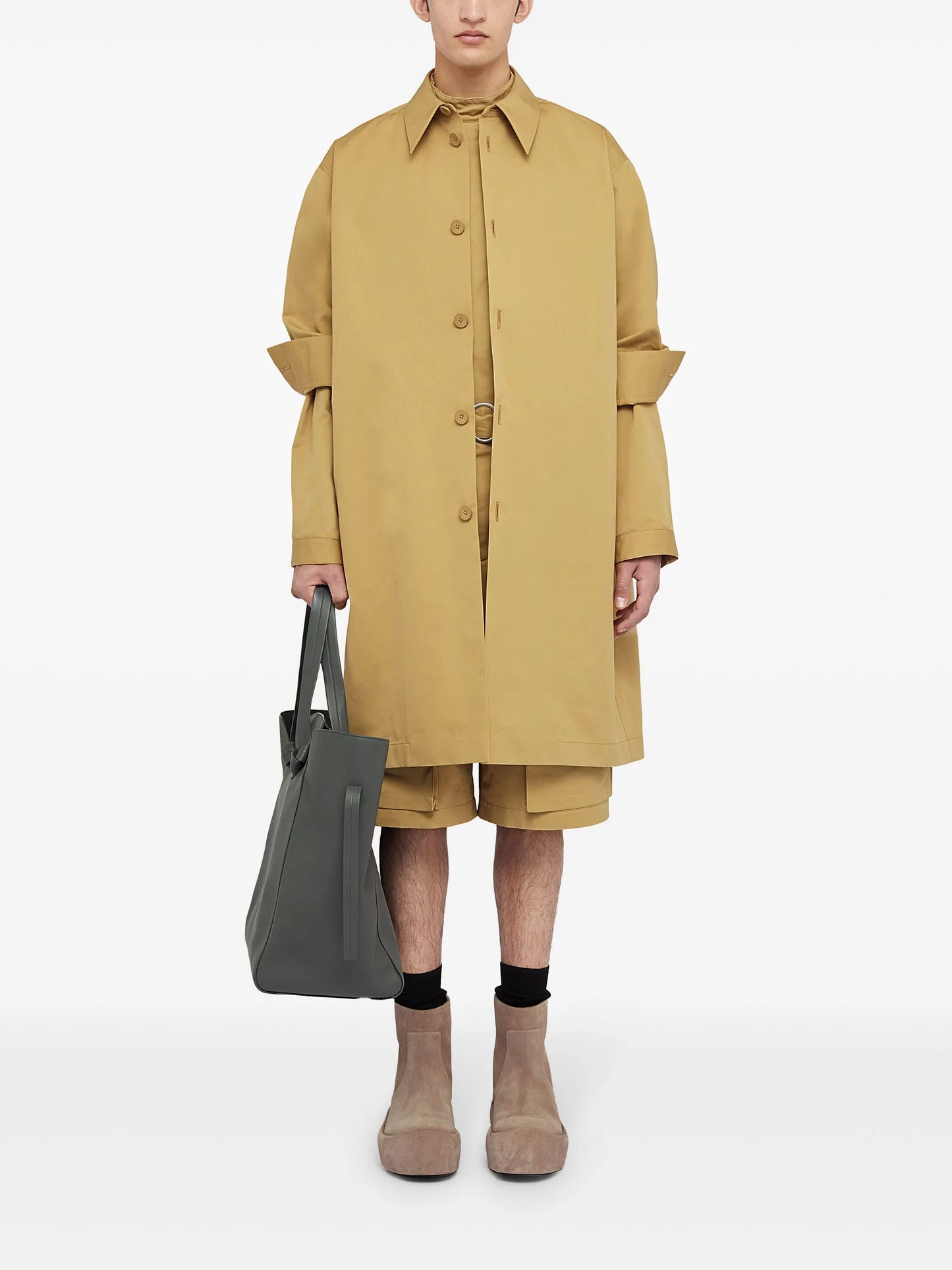 knee-length coat