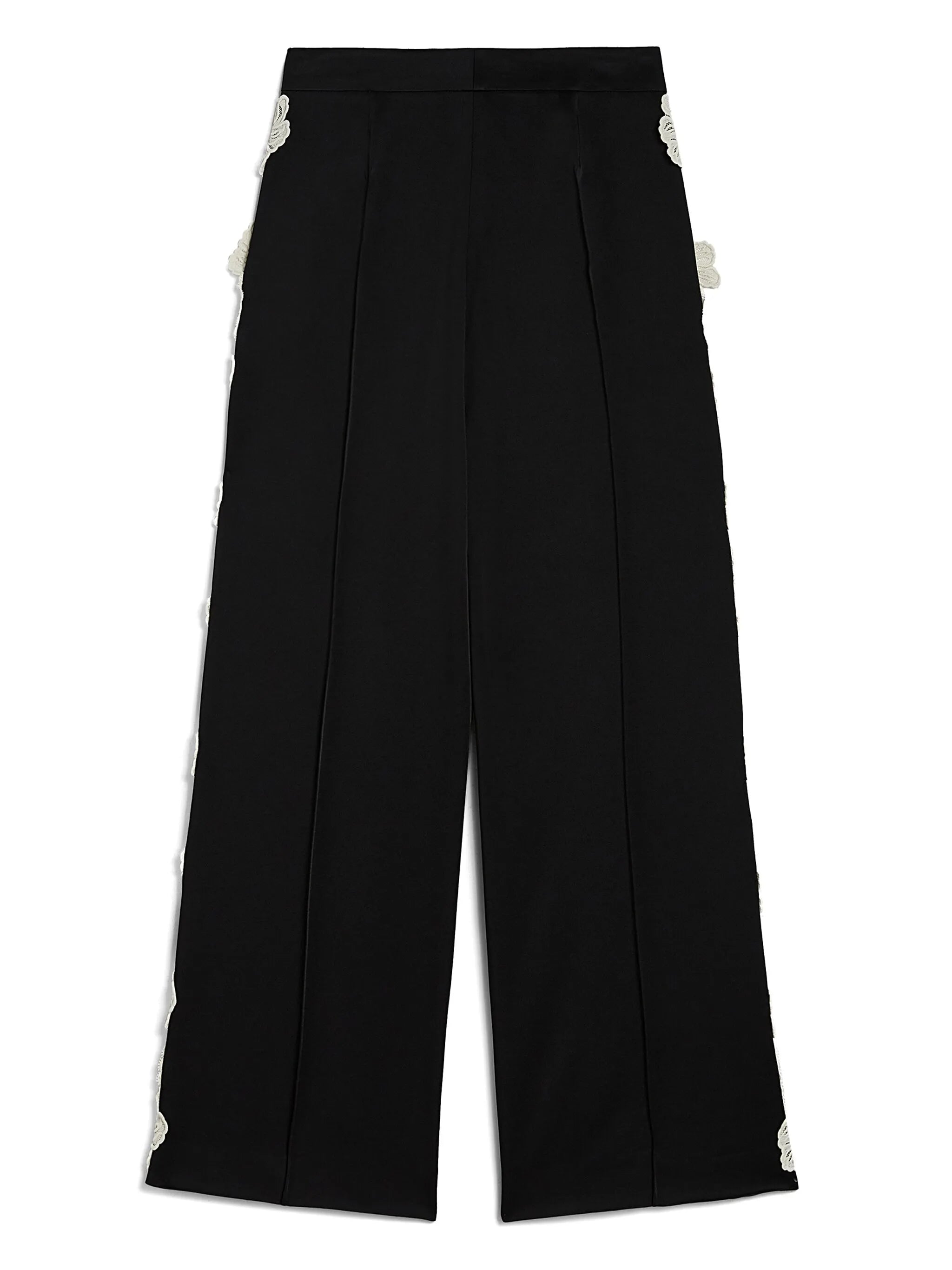 embroidered trousers