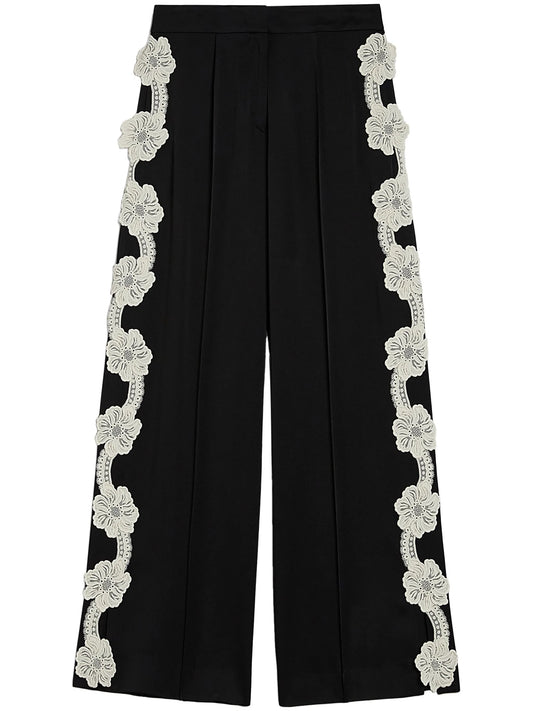 embroidered trousers