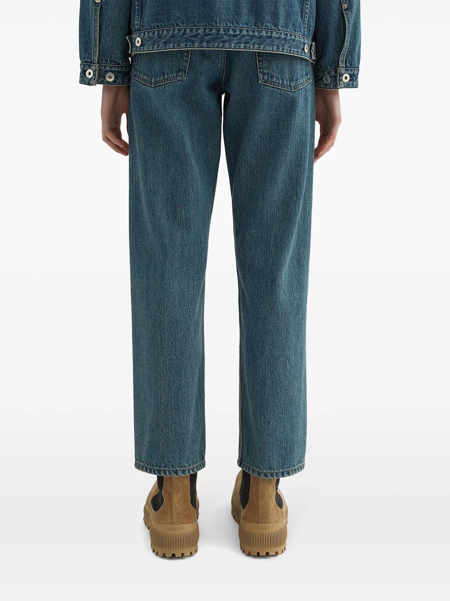 slim-cut jeans